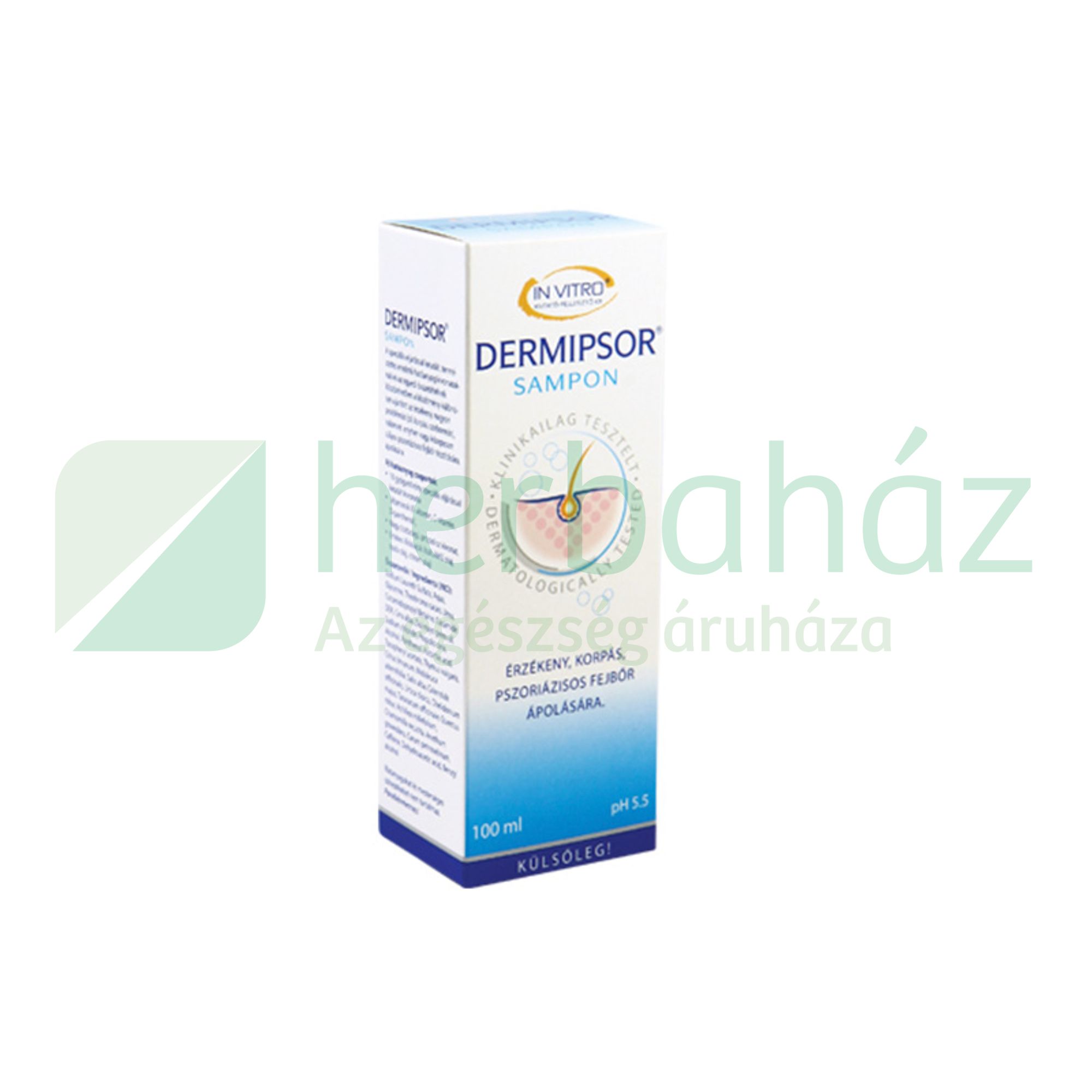 IN VITRO DERMIPSOR KRÉMSAMPON 100ML