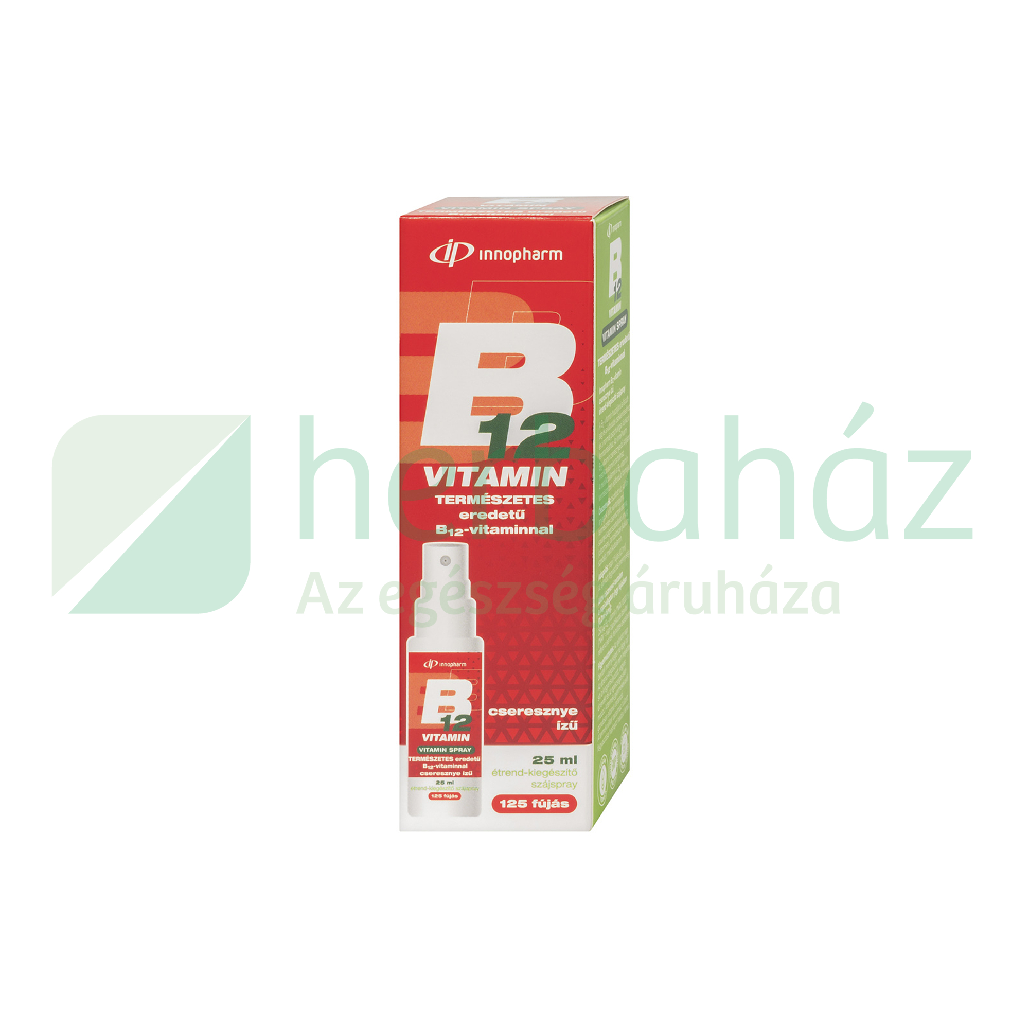 INNOPHARM B12 VITAMIN SZÁJSPRAY CSERESZNYE ÍZŰ 25ML