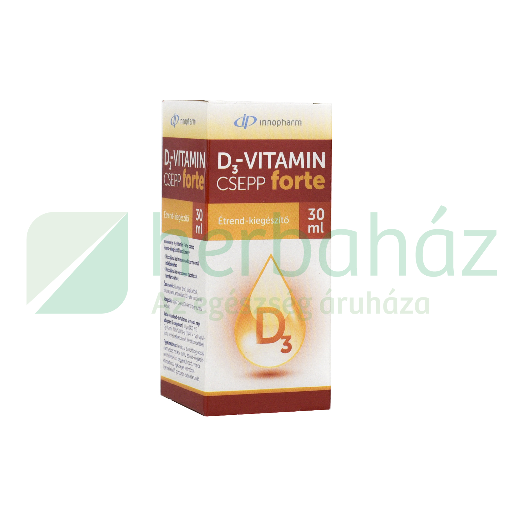 INNOPHARM D3-VITAMIN 10000 NE/ML FORTE CSEPP 30ML