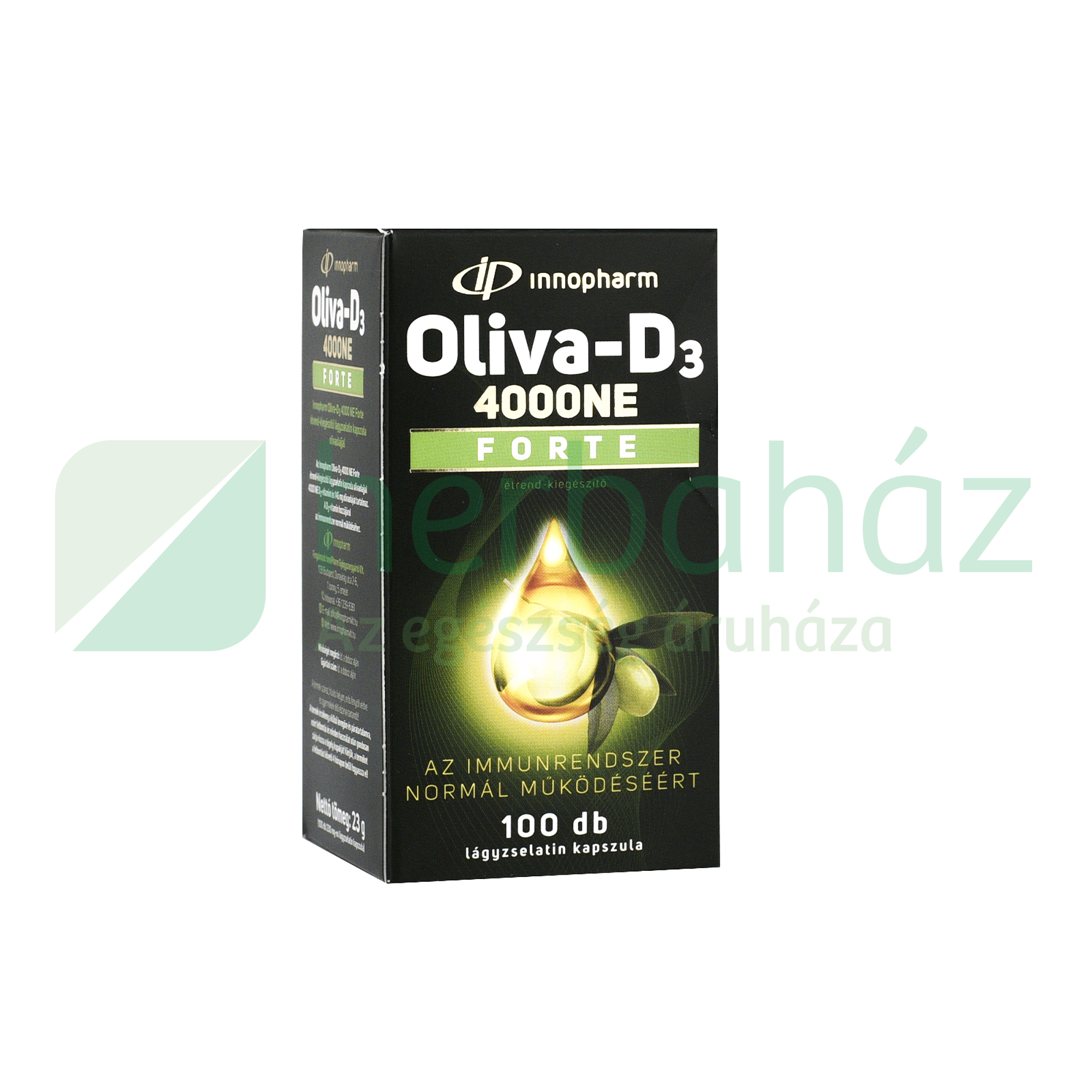 INNOPHARM OLIVA-D3 4000 NE FORTE KAPSZULA 100DB