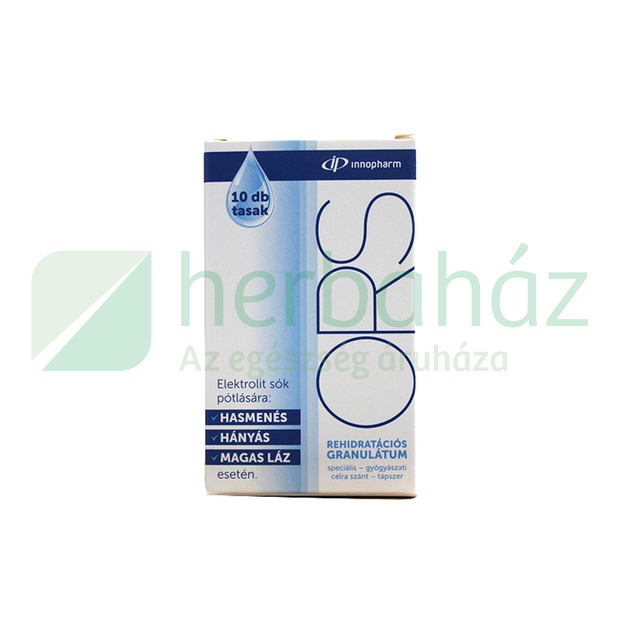 INNOPHARM ORS GRANULÁTUM REHIDRATÁCIÓS 10DB