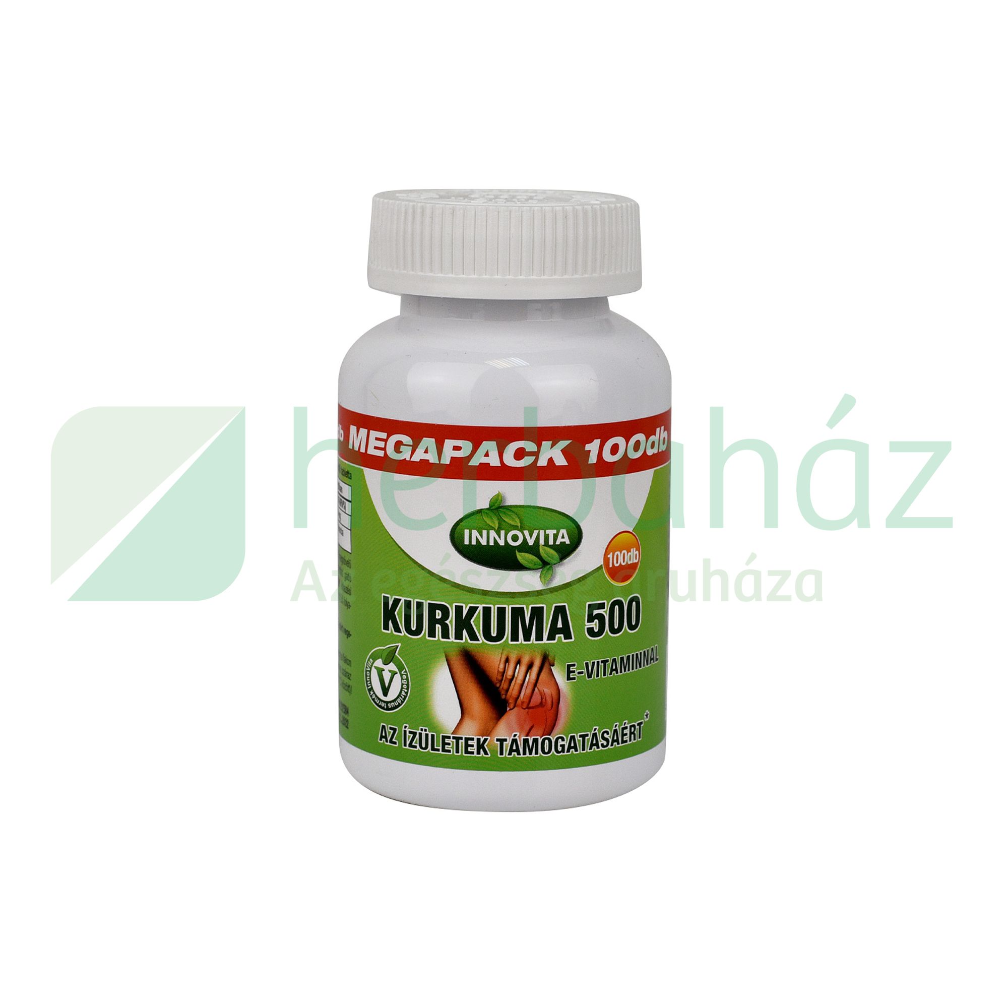 INNOVITA KURKUMA 500 E-VITAMINNAL MEGAPACK TABLETTA 100DB