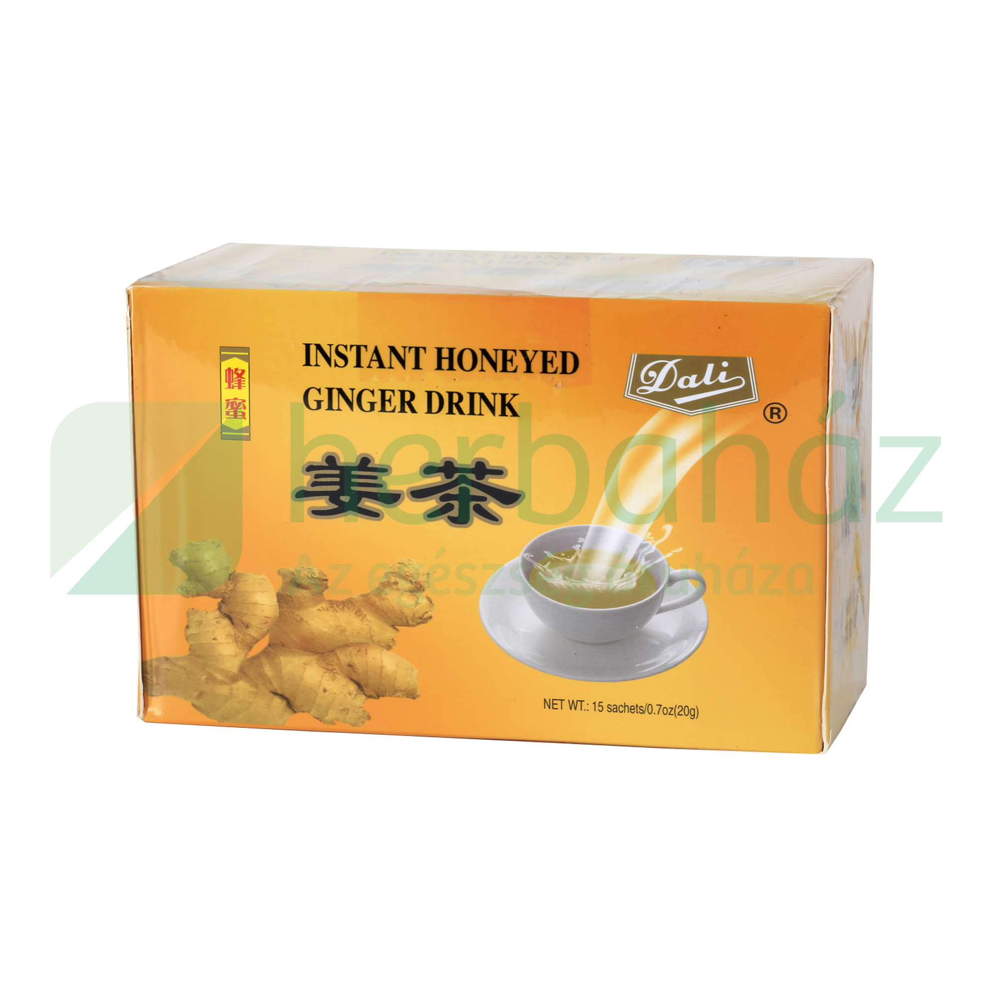 INSTANT MÉZES TEA GYÖMBÉRES 15DB