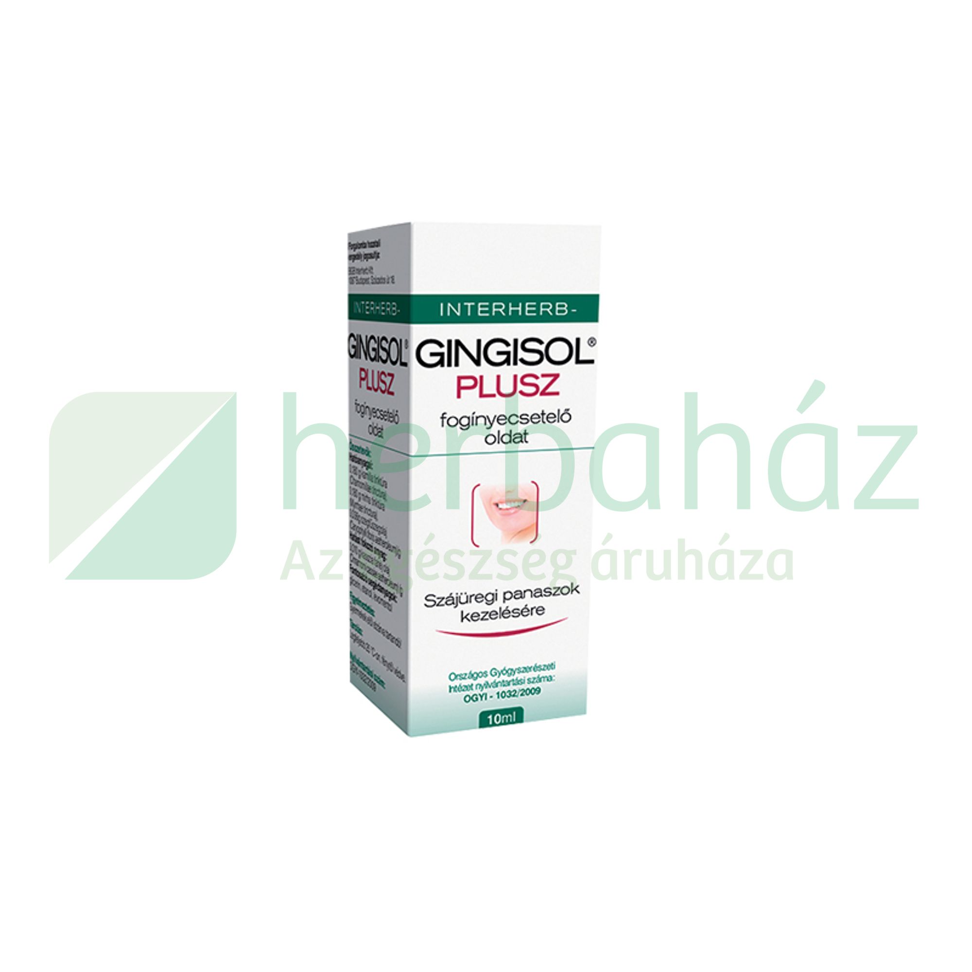 INTERHERB GINGISOL PLUSZ FOGÍNYECSETELŐ OLDAT 10ML