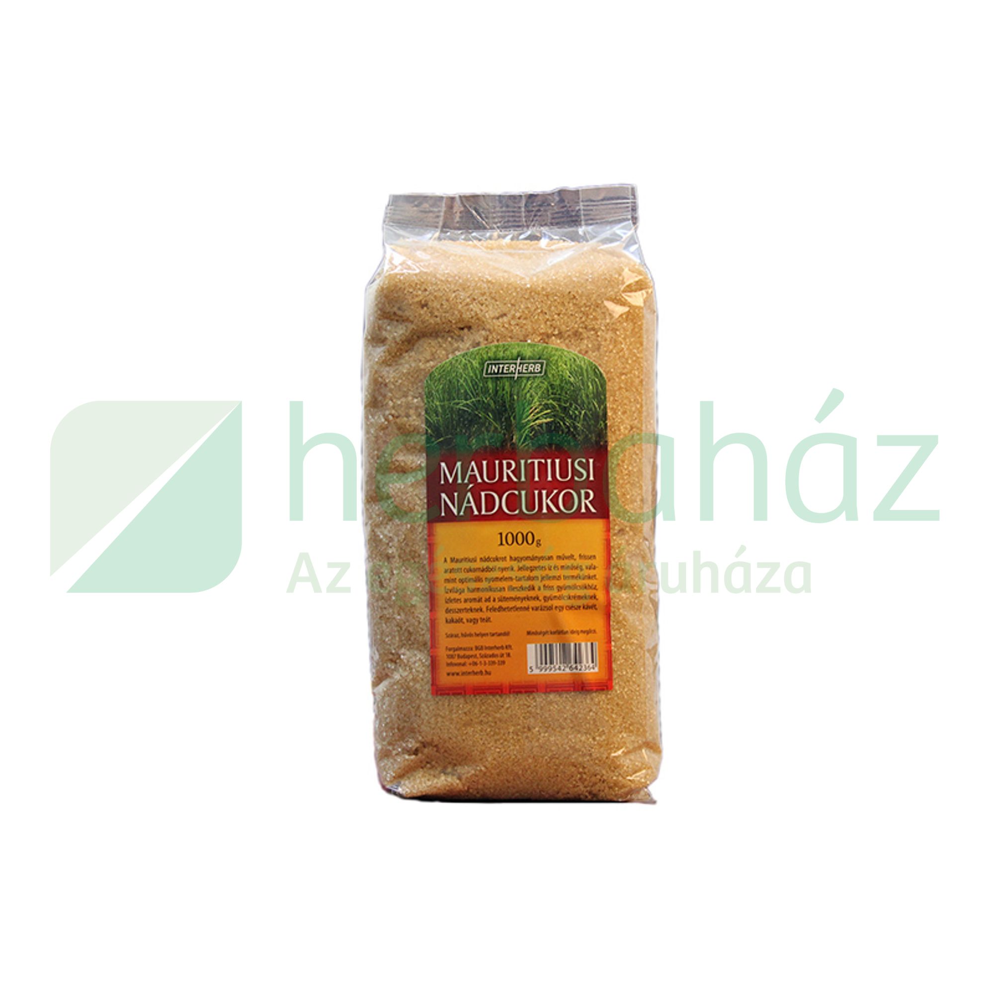 INTERHERB GURMAN NÁDCUKOR MAURITIUSI 1000G