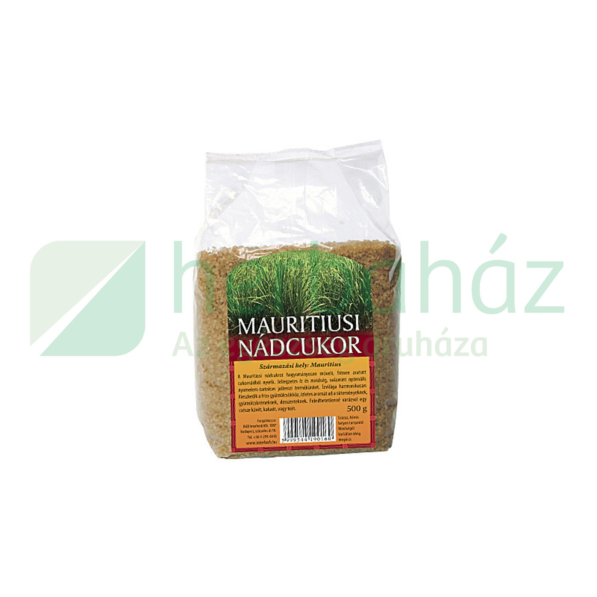 INTERHERB GURMAN NÁDCUKOR MAURITIUSI EREDETI 500G