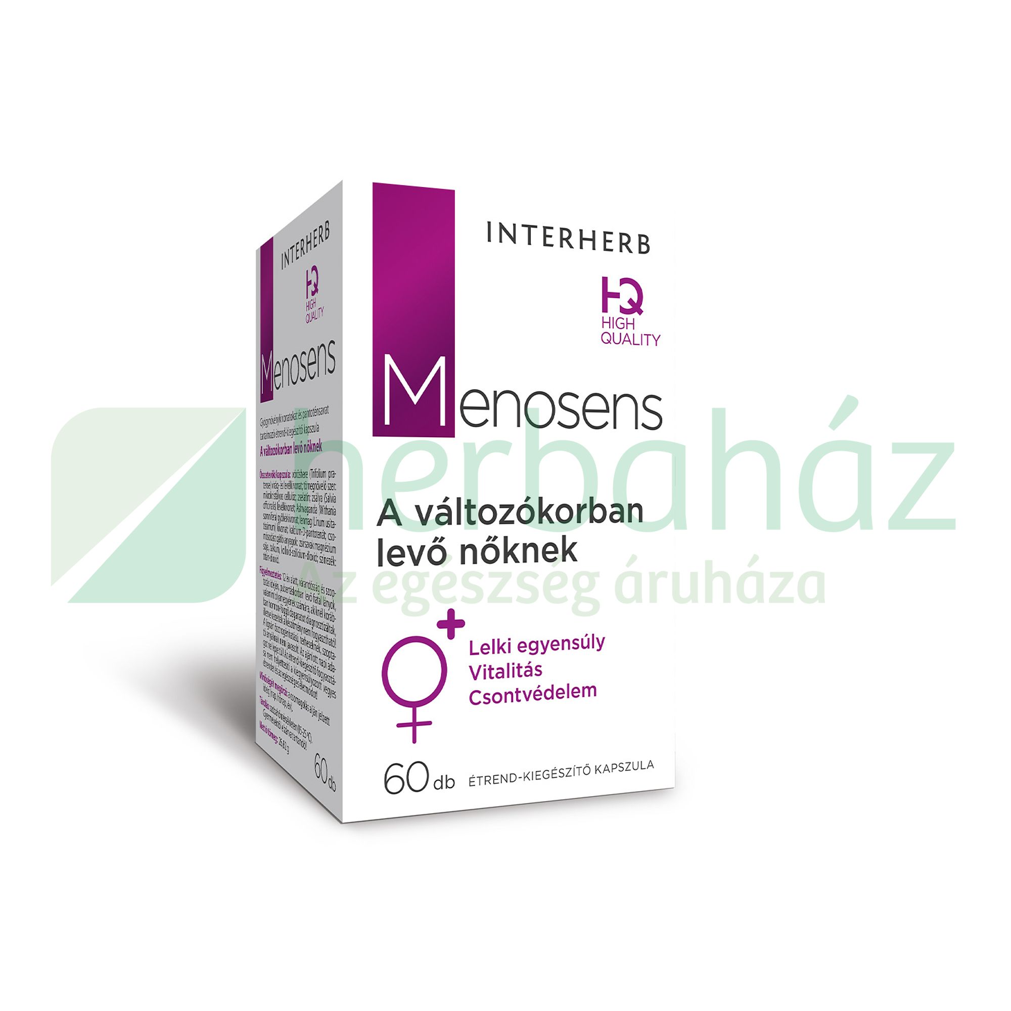 INTERHERB MENOSENS KAPSZULA  60DB