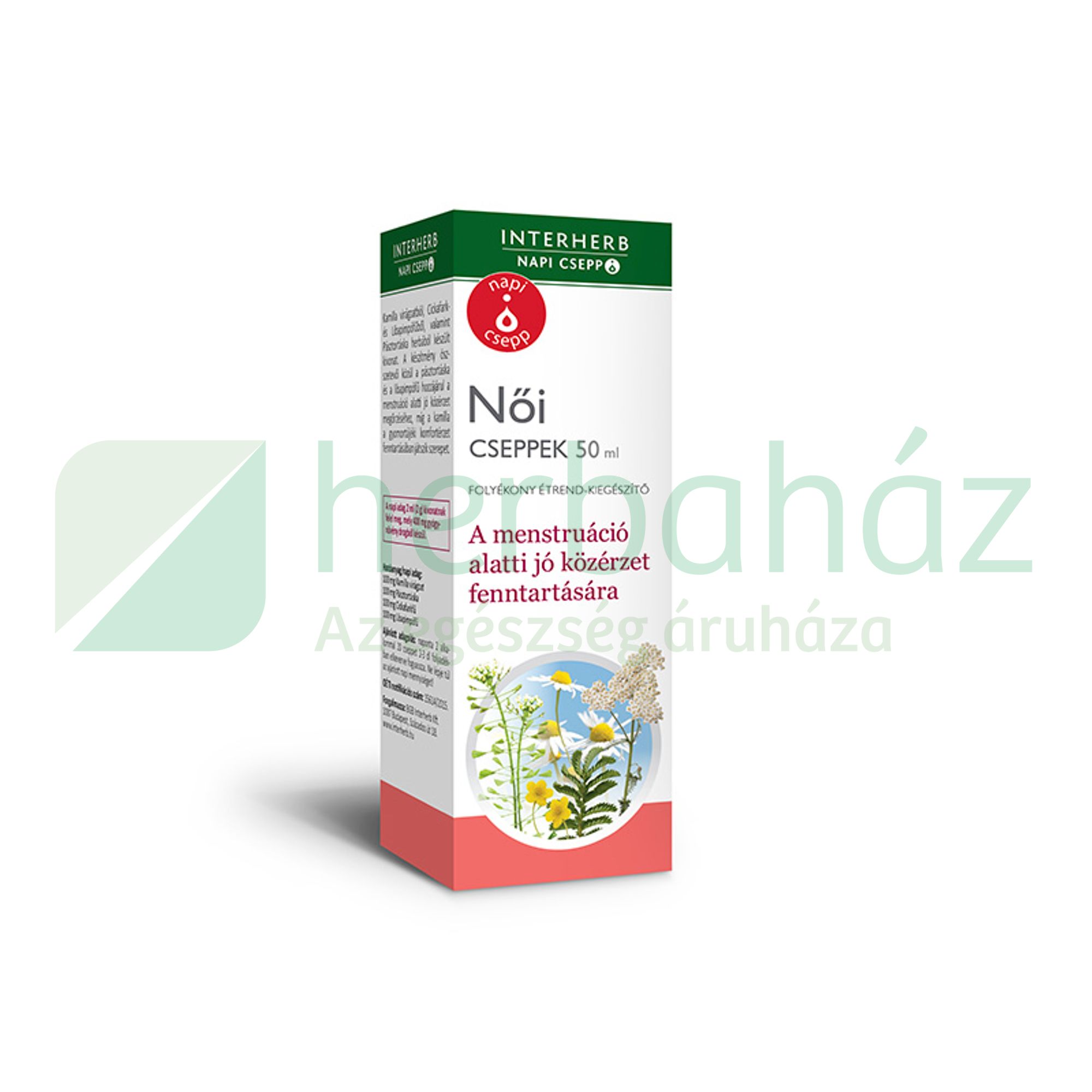 INTERHERB NAPI CSEPP NŐI CSEPPEK 50ML