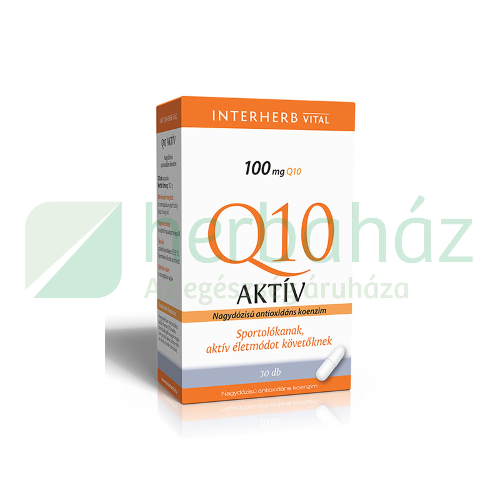 INTERHERB Q10 AKTÍV KAPSZULA 30DB