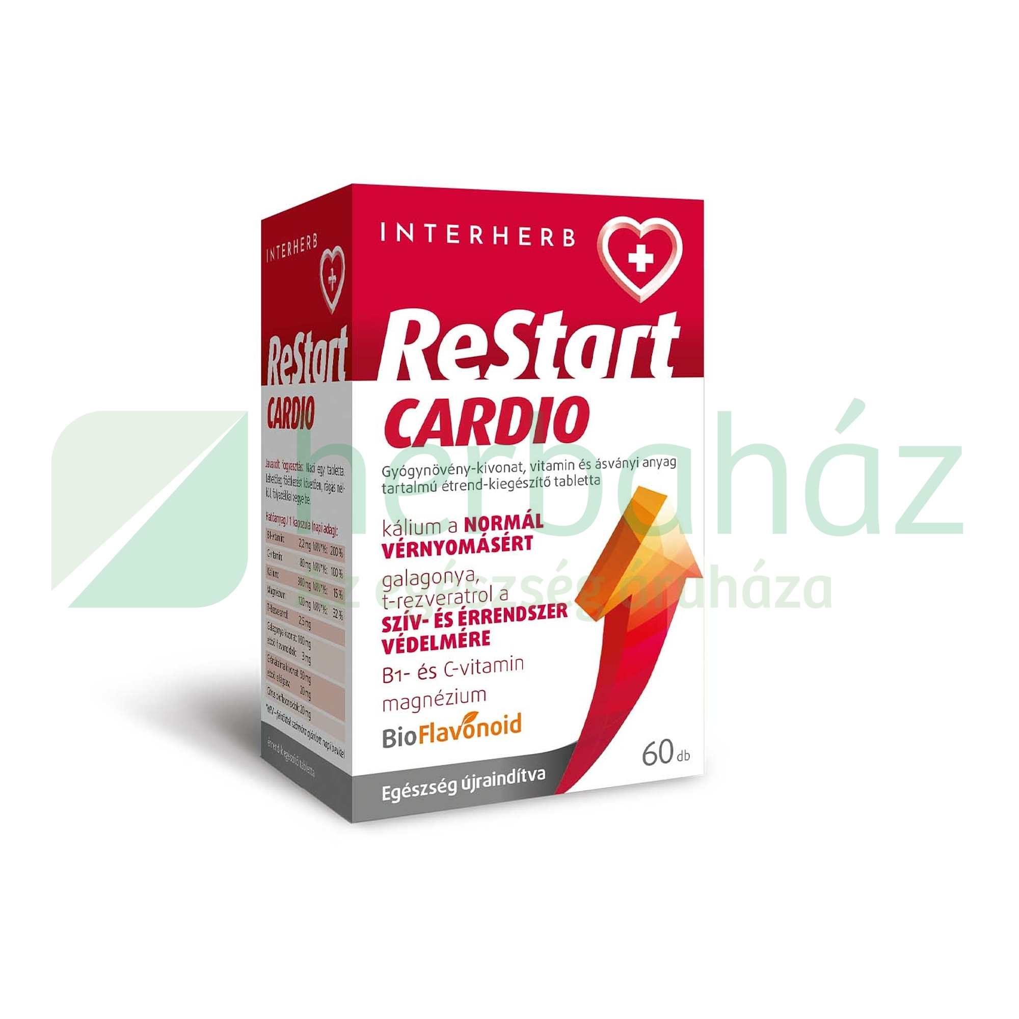 INTERHERB RESTART CARDIO TABLETTA 60DB