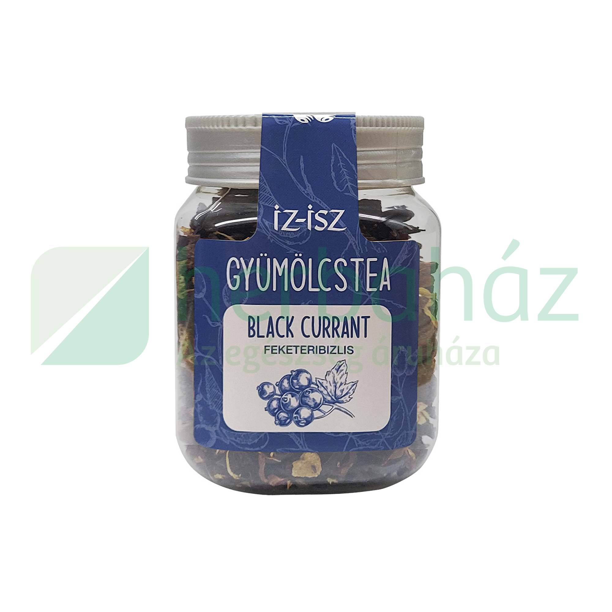 ÍZ-ISZ GYÜMÖLCSTEA FEKETERIBIZLIS 120G