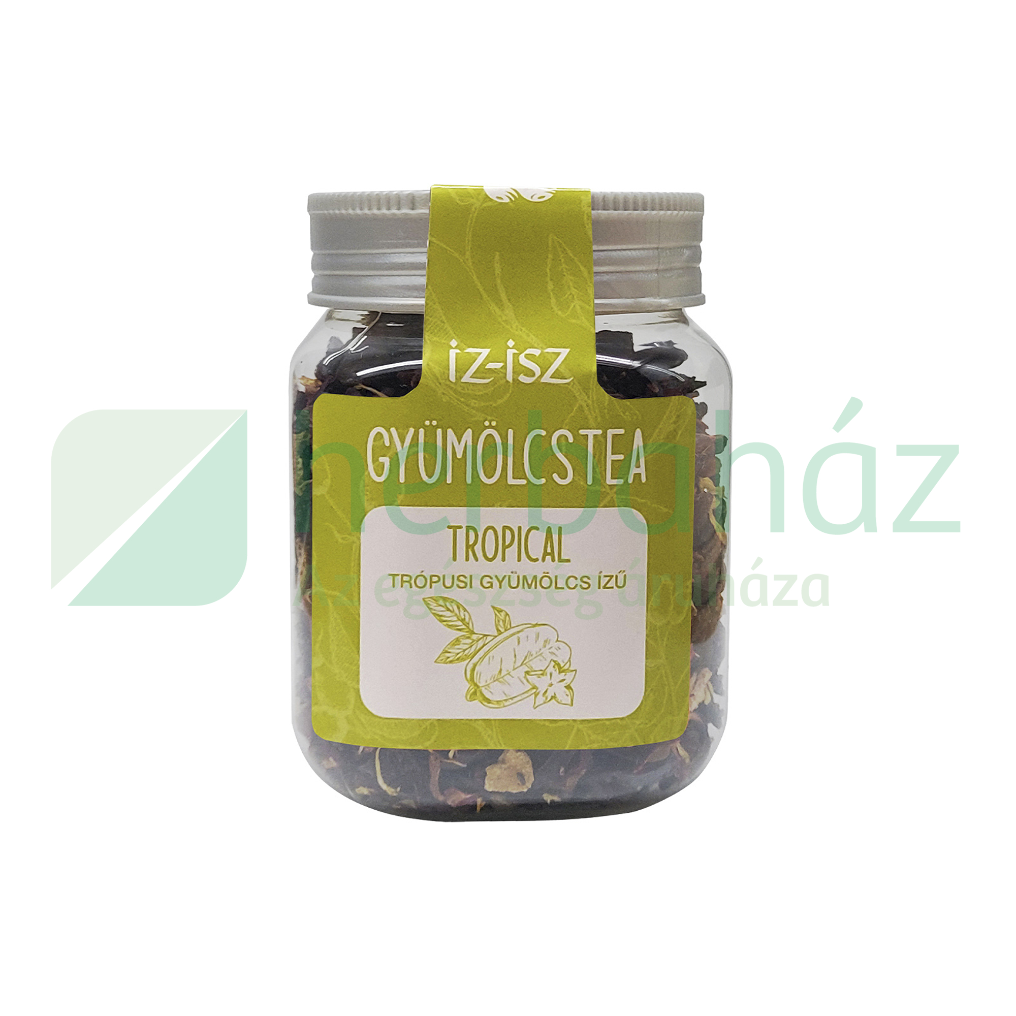 ÍZ-ISZ GYÜMÖLCSTEA TRÓPUSI GYÜMÖLCS ÍZŰ 120G