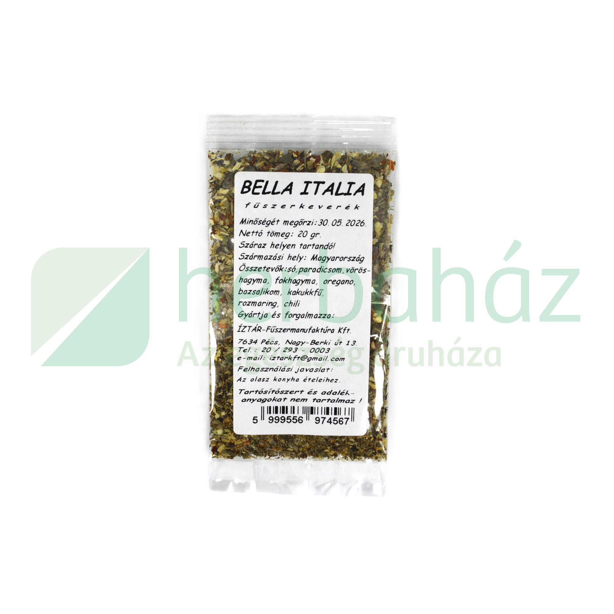 ÍZ-TÁR FŰSZEREK BELLA ITALIA 20G
