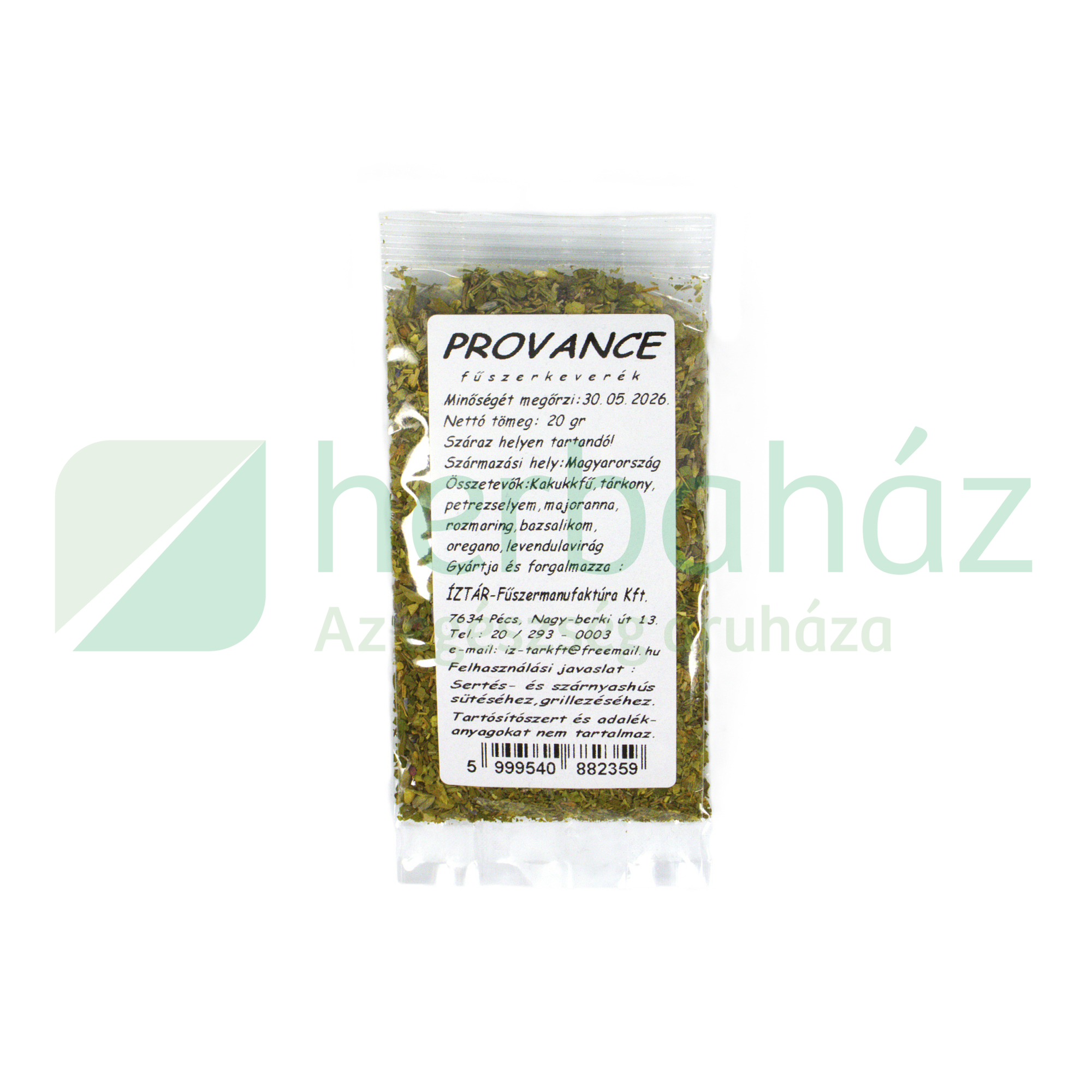 ÍZ-TÁR FŰSZEREK PROVANCE 20G