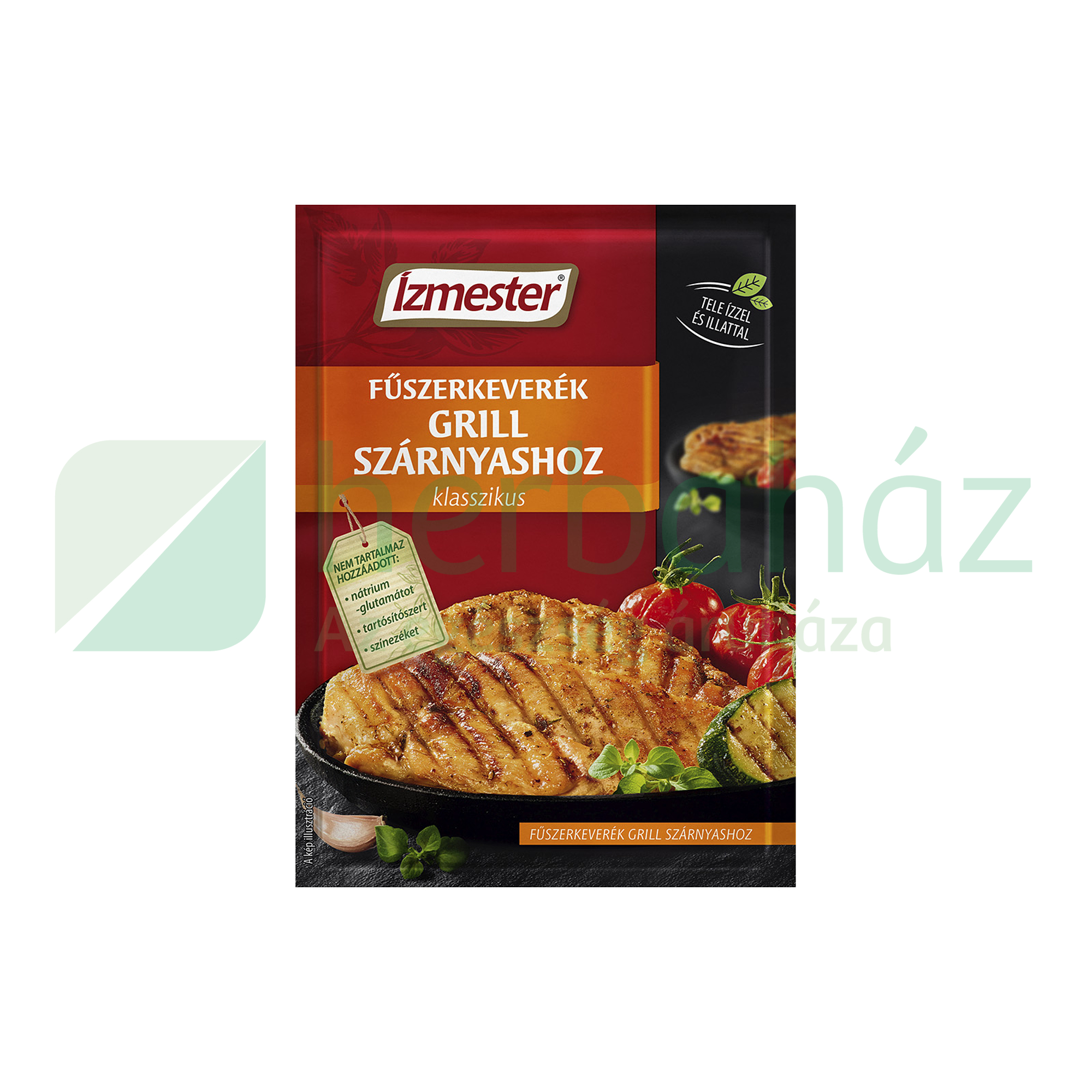 ÍZMESTER FŰSZERKEVERÉK GRILL SZÁRNYASHOZ 30G