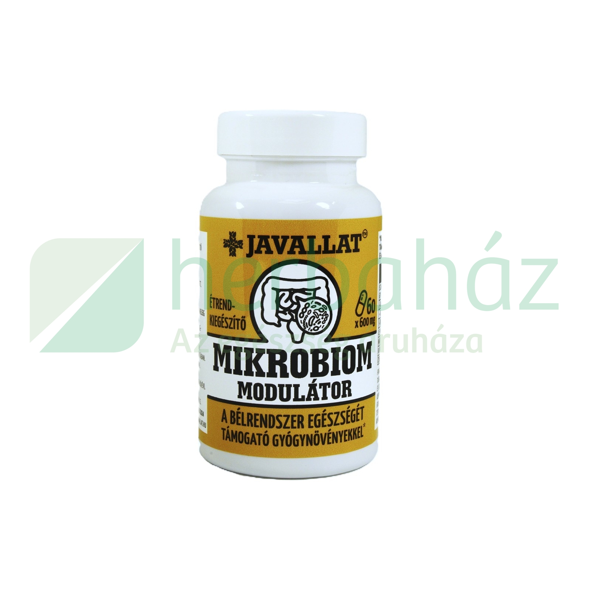 JAVALLAT MIKROBIOM MODULÁTOR ÉTREND-KIEGÉSZÍTŐ KAPSZULA 60DB