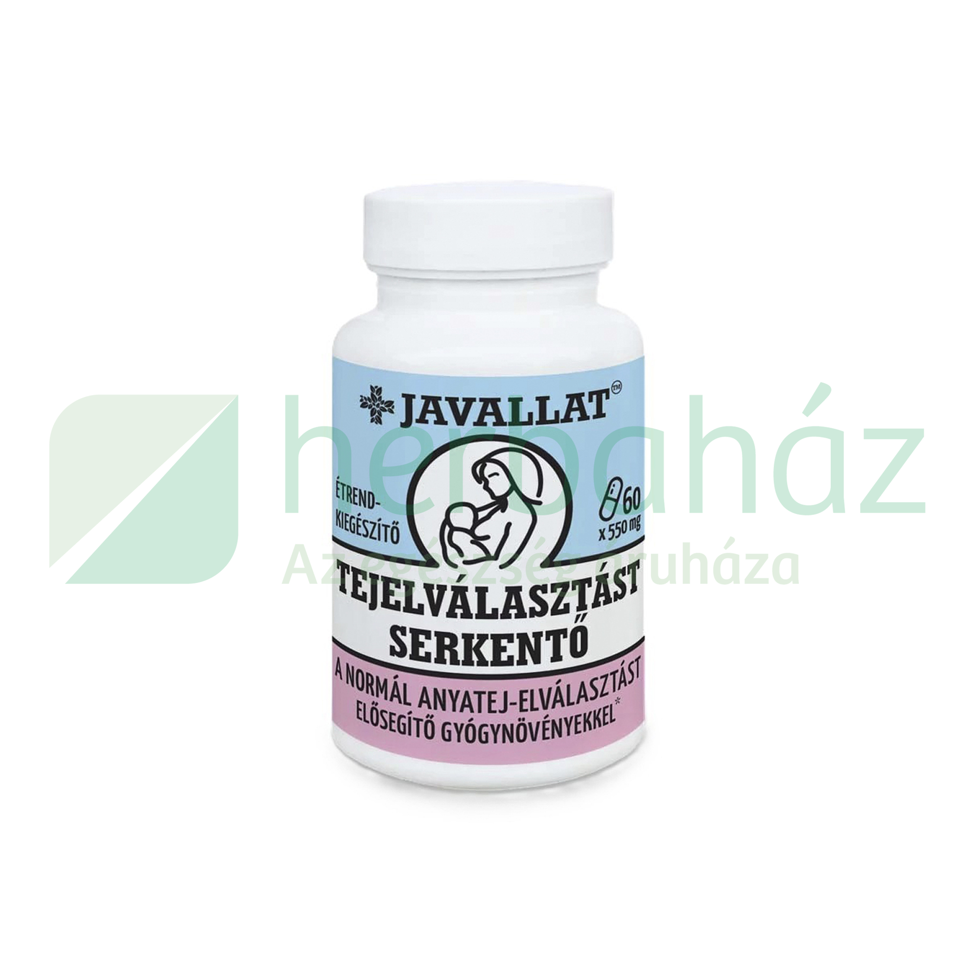 JAVALLAT TEJELVÁLASZTÁST SERKENTŐ ÉTREND-KIEGÉSZÍTŐ GYÓGYNÖVÉNYEKKEL KAPSZULA 60DB