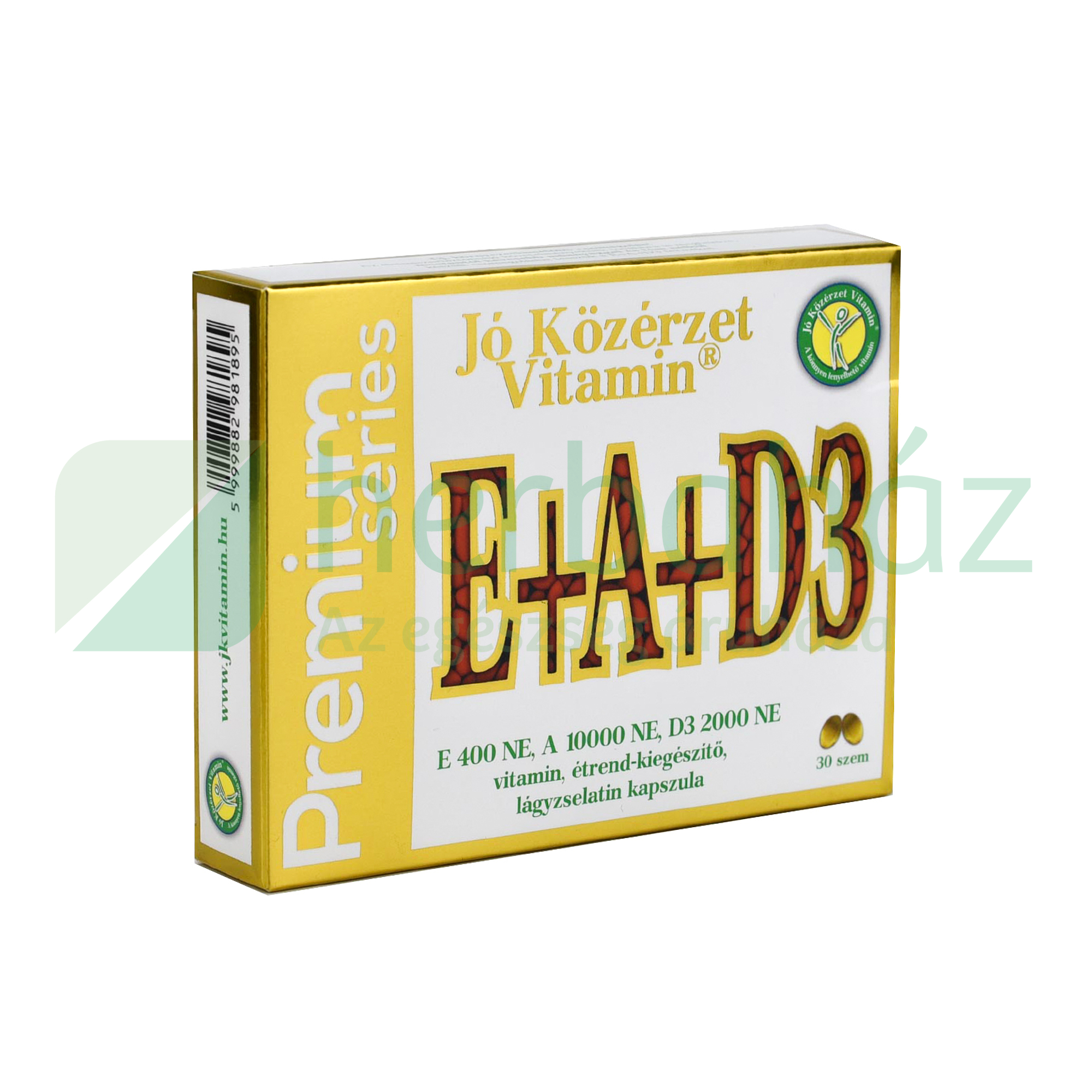 JÓ KÖZÉRZET PRÉMIUM E+A+D3 VITAMIN 30DB