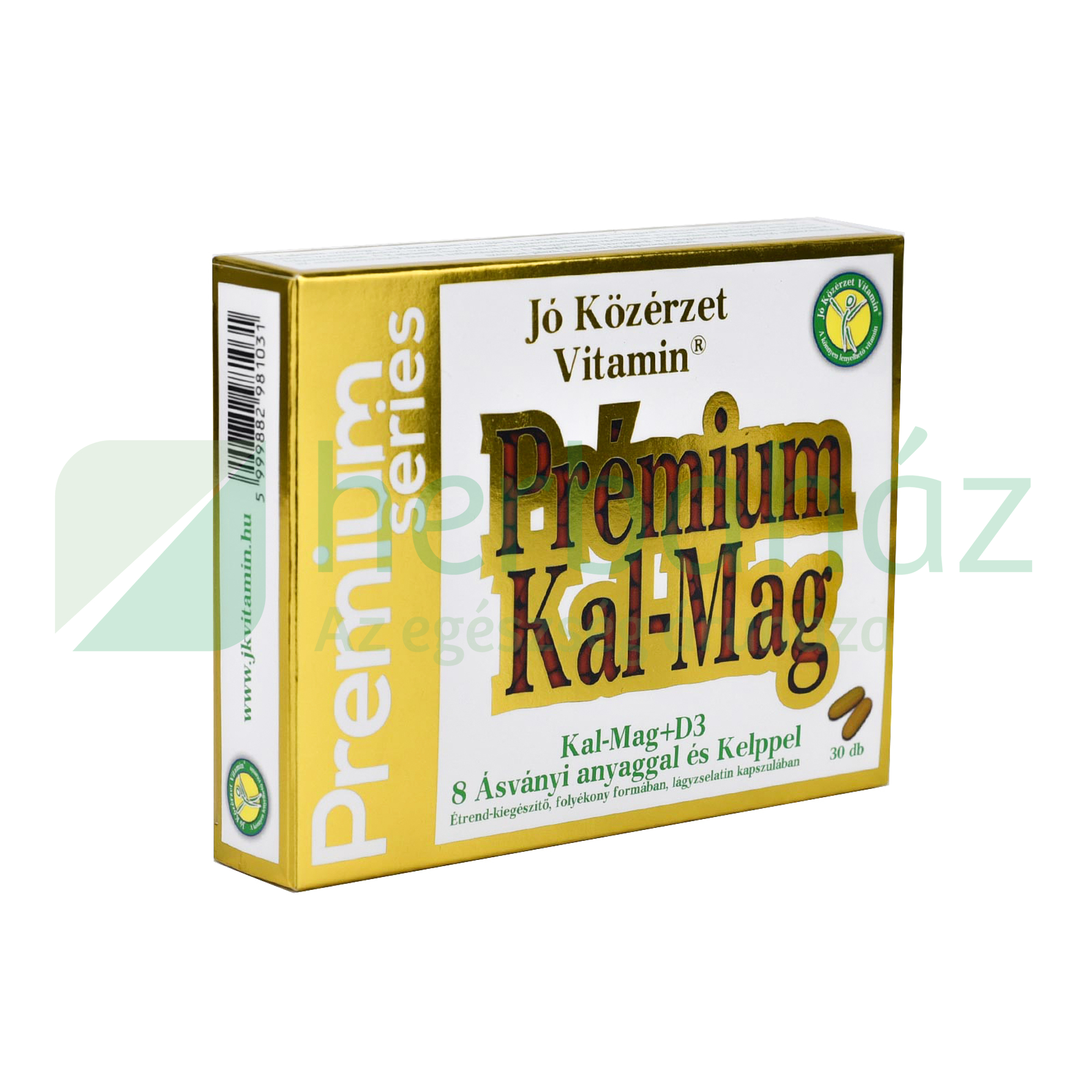 JÓ KÖZÉRZET PRÉMIUM KAL+MAG+D3-VITAMIN+8 ÁSVÁNY+KELP 30DB