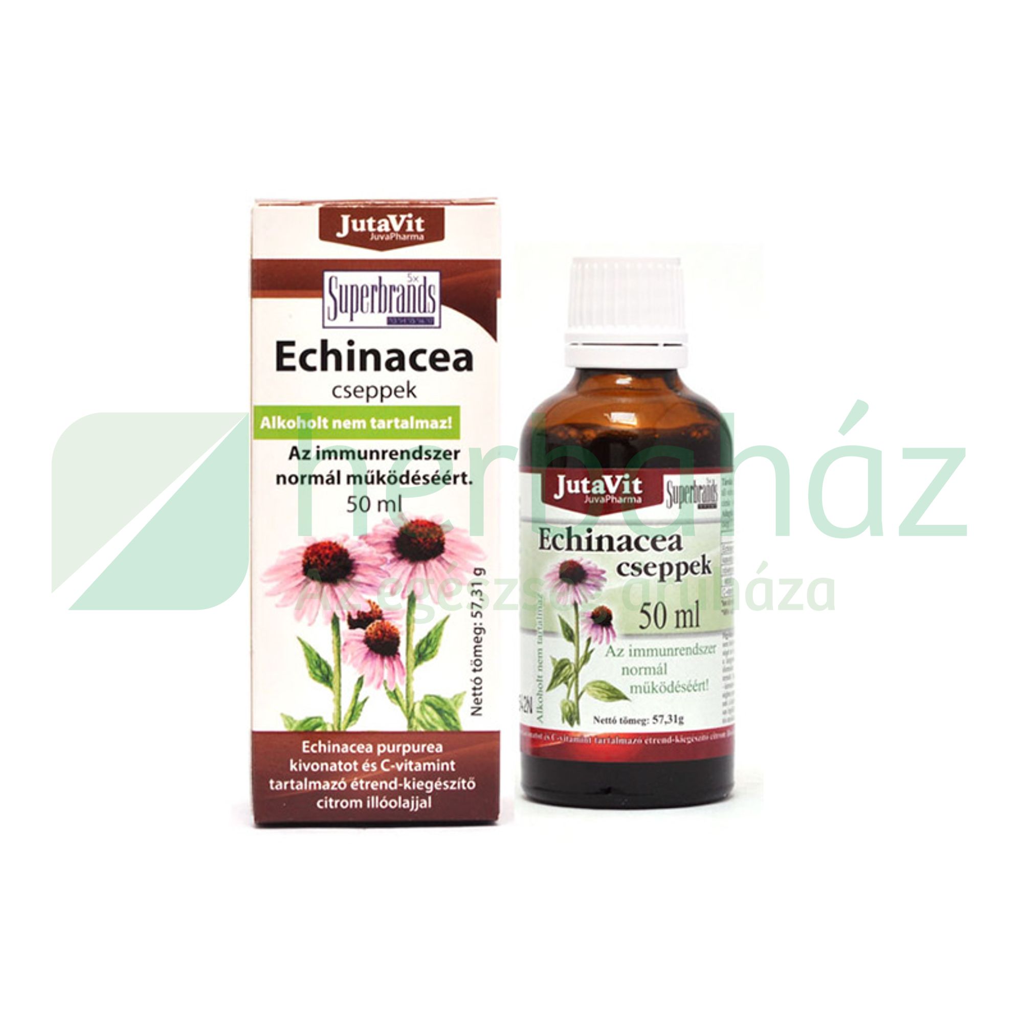 JUTAVIT ECHINACEA CSEPPEK 50ML