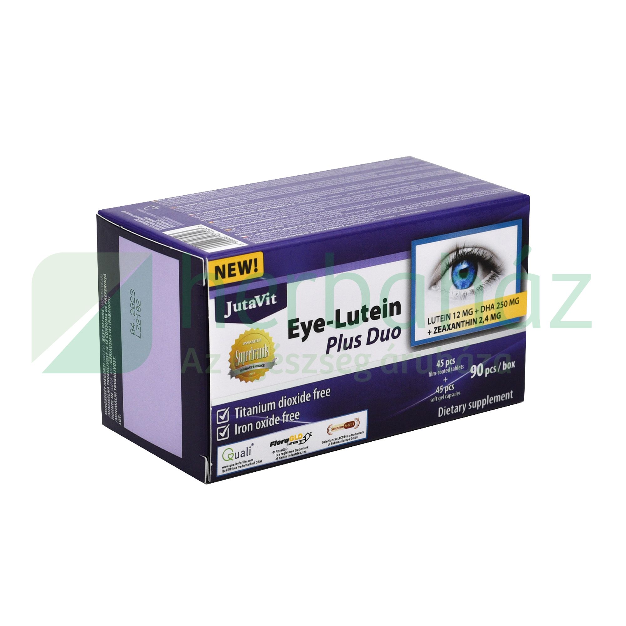 JUTAVIT EYE-LUTEIN PLUS DUO 90DB