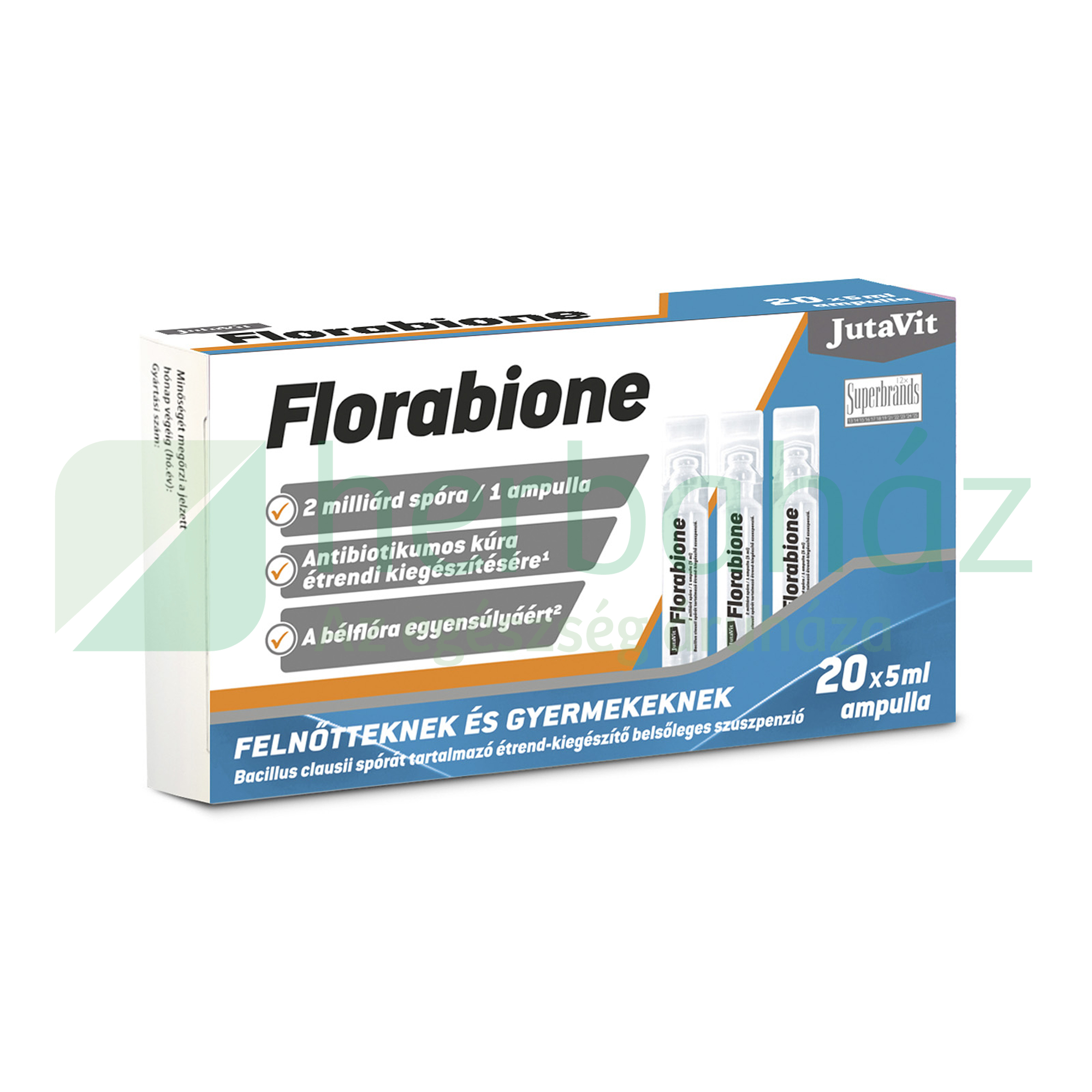 JUTAVIT FLORABIONE AMPULLA 20X5ML