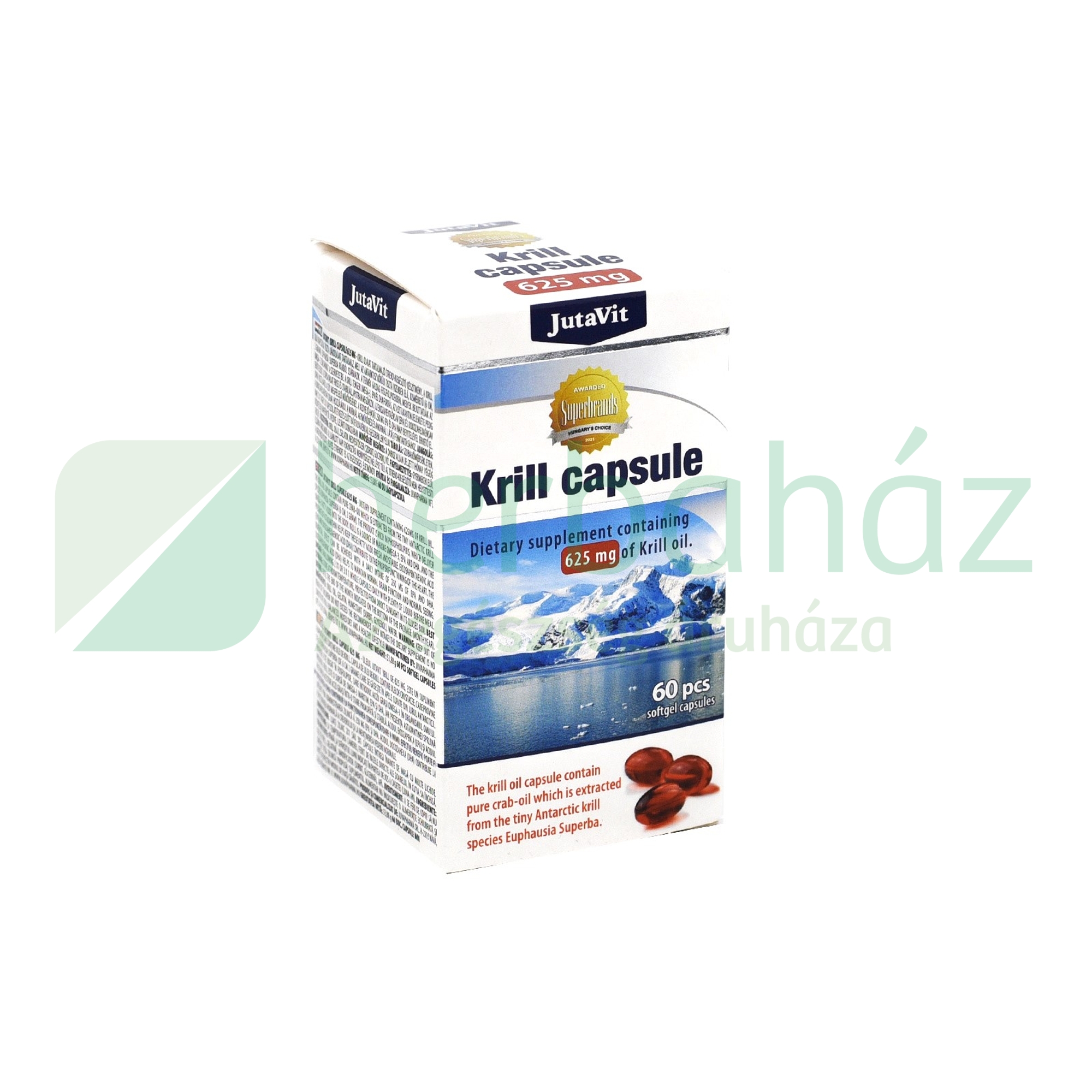 JUTAVIT KRILL KAPSZULA 625MG 60DB