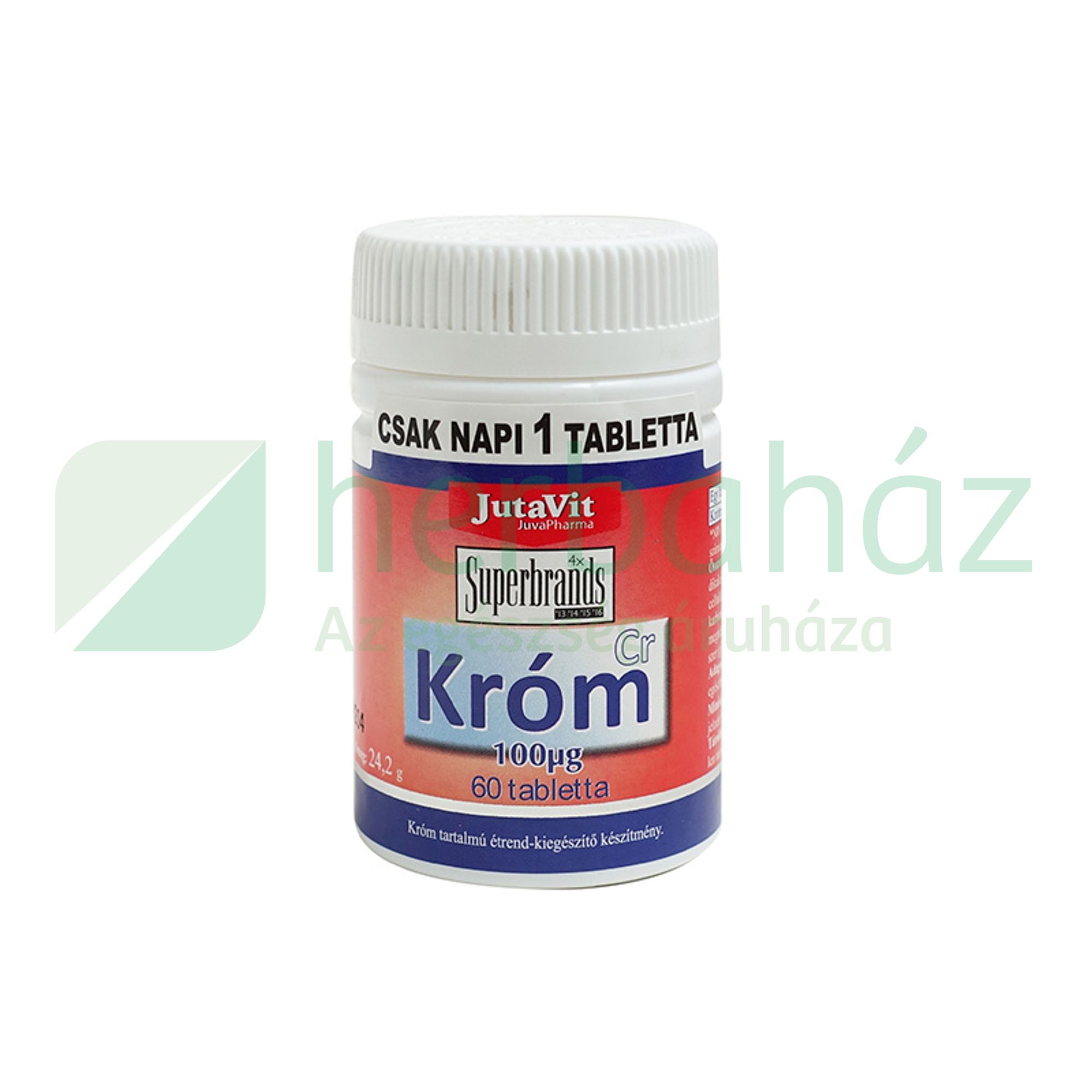 JUTAVIT KRÓM 100MG TABLETTA 60DB