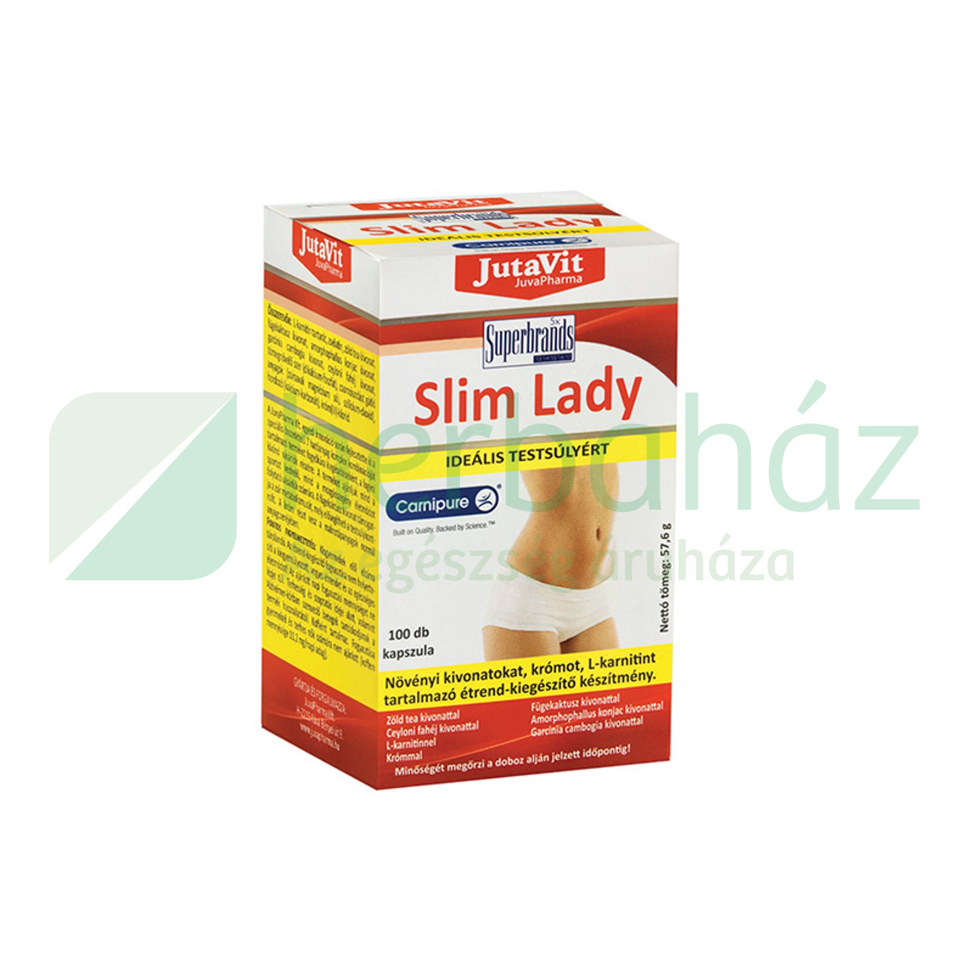 JUTAVIT SLIM LADY KAPSZULA 100DB