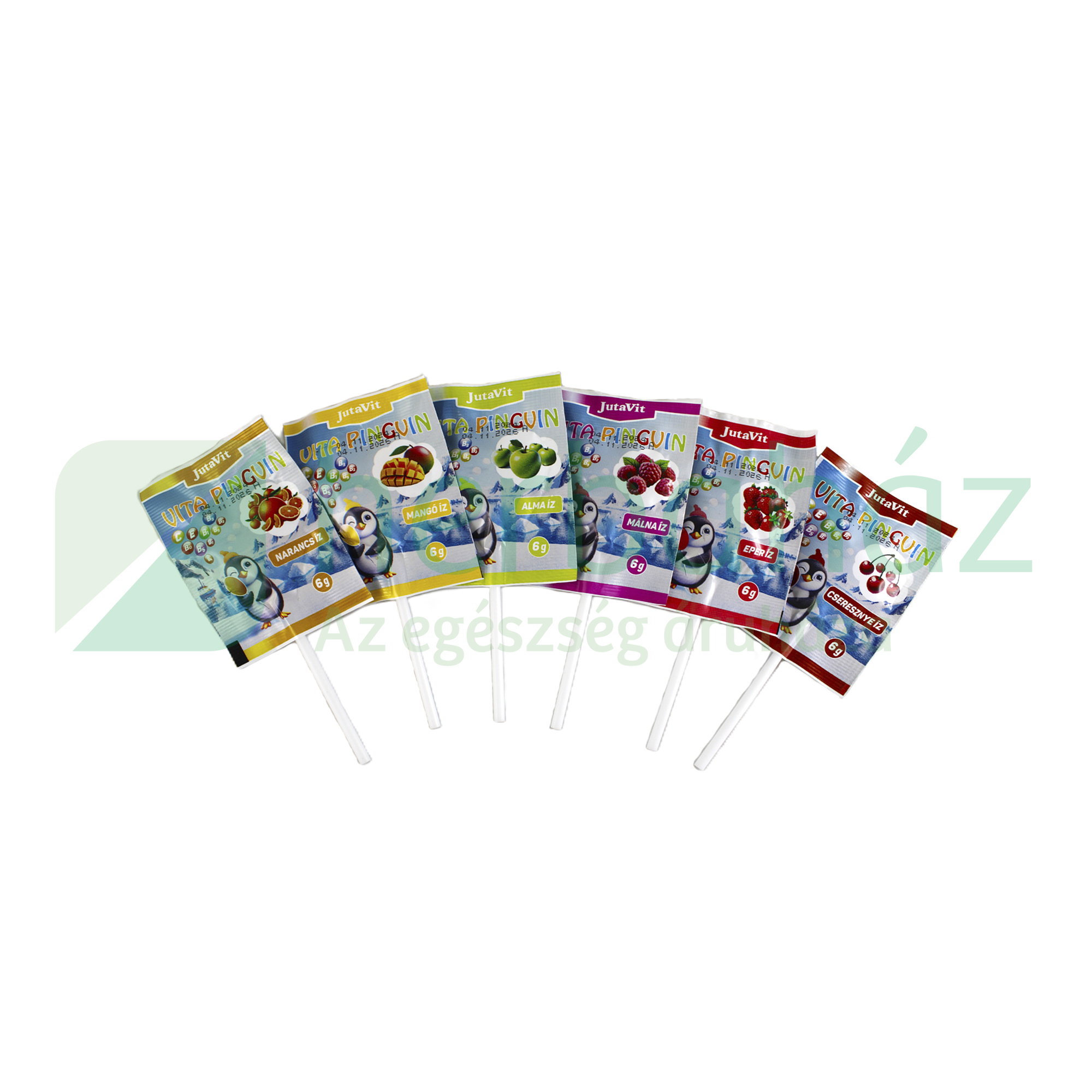 JUTAVIT VITA PINGVIN MULTIVITAMIN NYALÓKA TÖBB ÍZBEN 1DB