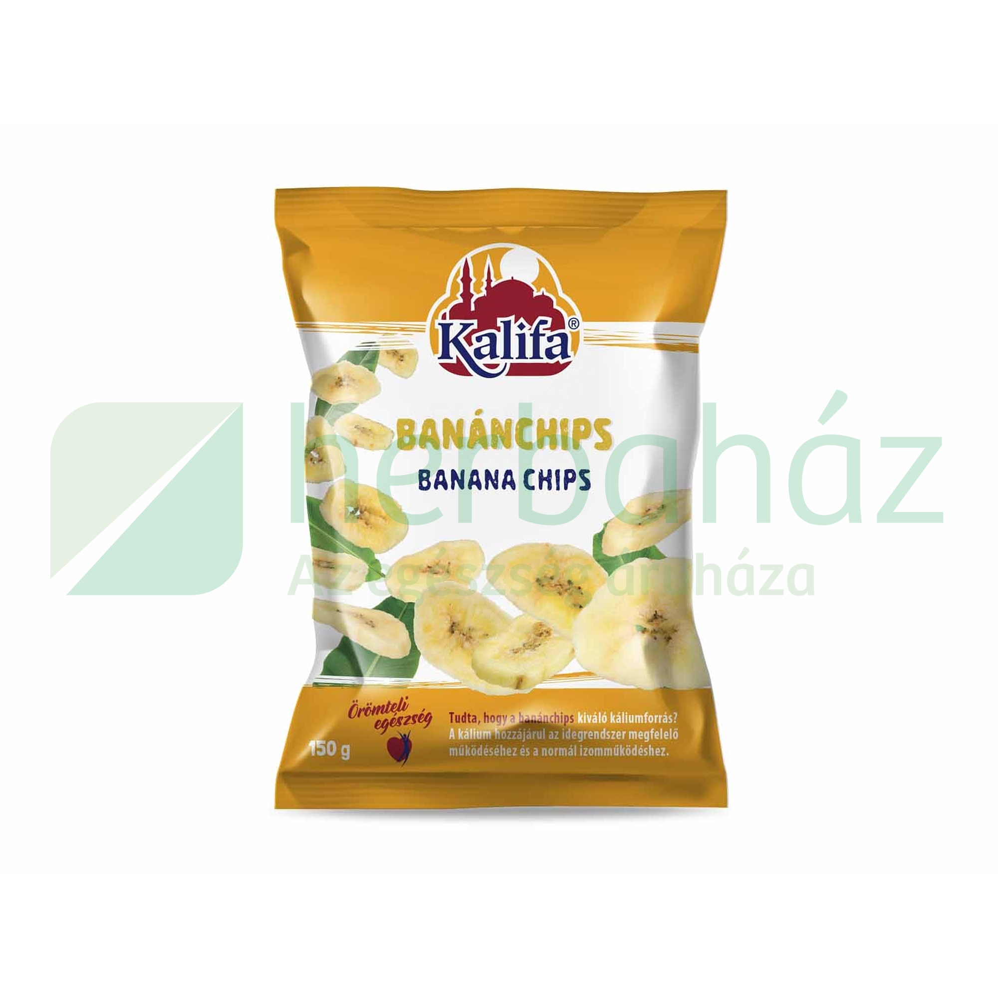 KALIFA BANÁN CHIPS 150G