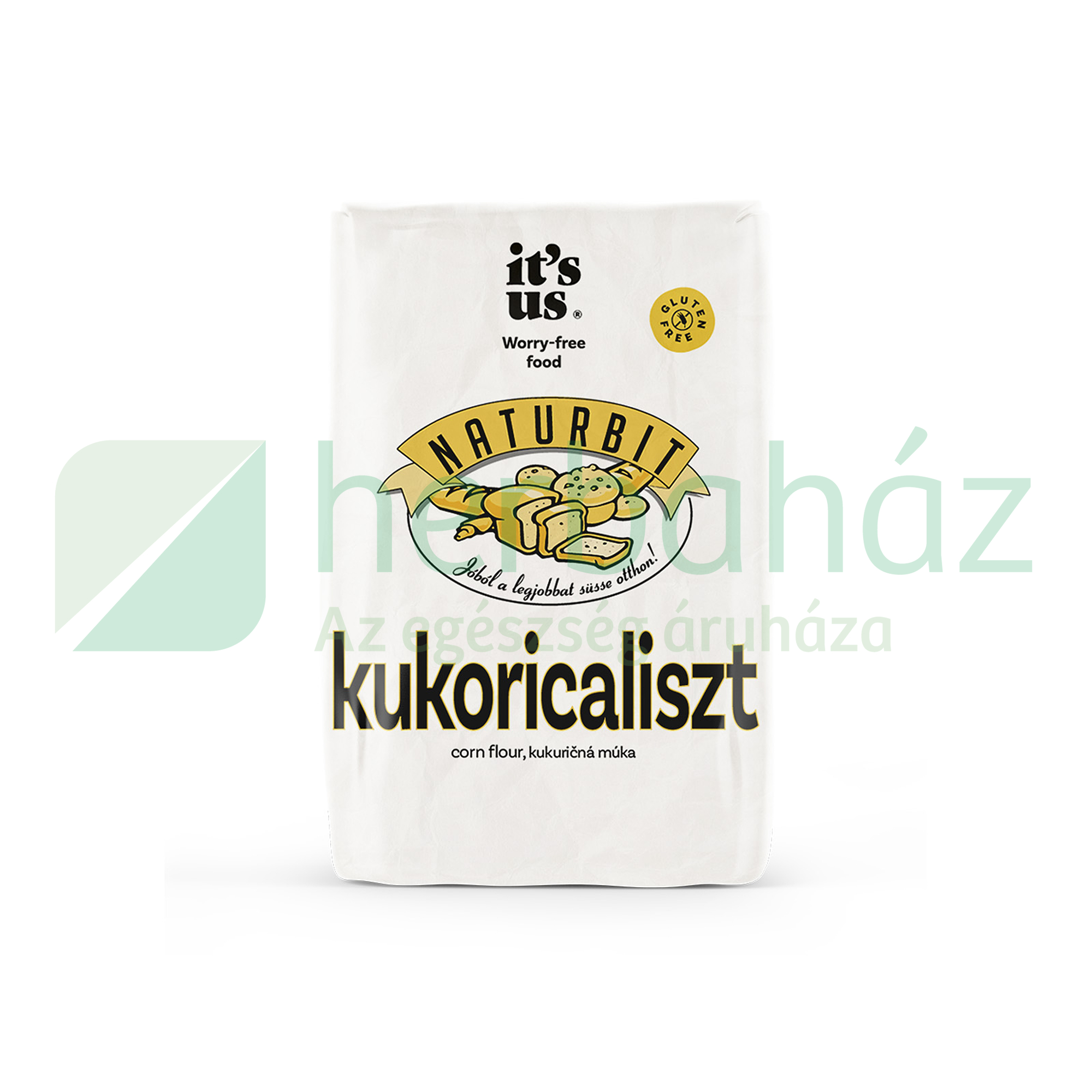 KENYÉRVARÁZS KUKORICALISZT 1000G