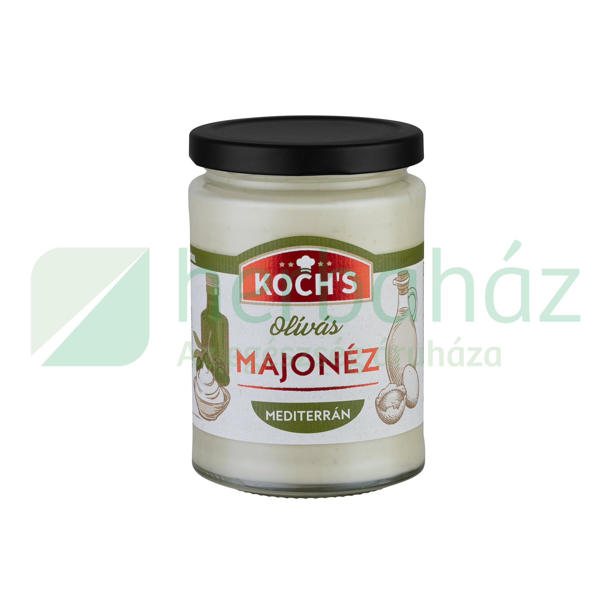 KOCHS MAJONÉZ OLÍVAOLAJJAL ÉS OLÍVABOGYÓVAL 310G