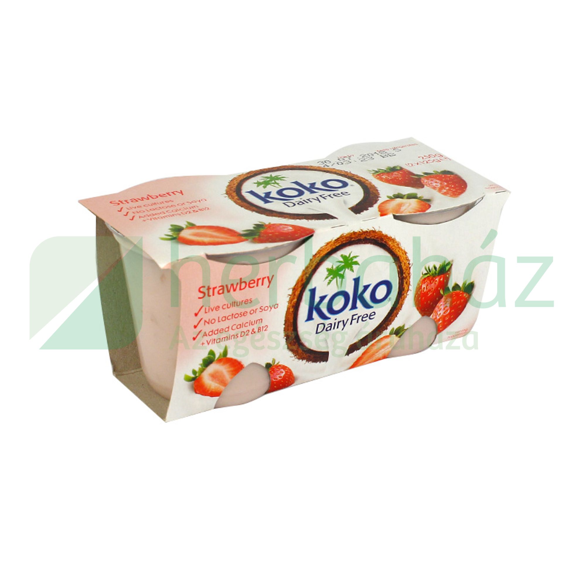 KOKO TEJMENTES KÓKUSZJOGHURT EPRES 2X125G [H]