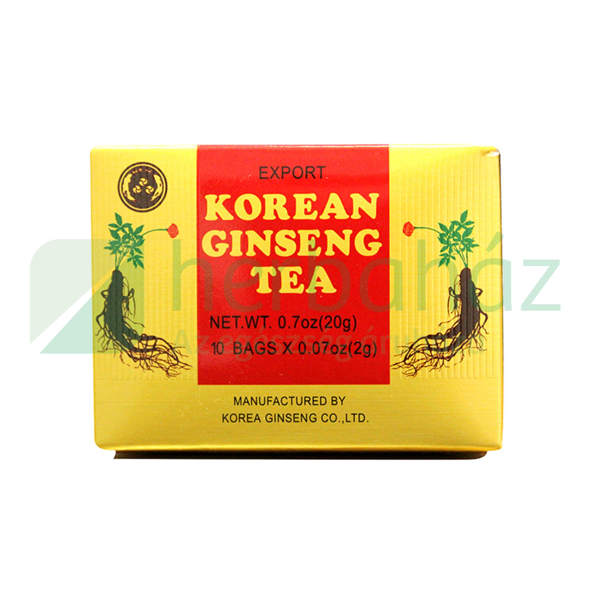 KOREAI GINSENG INSTANT TEA 20G