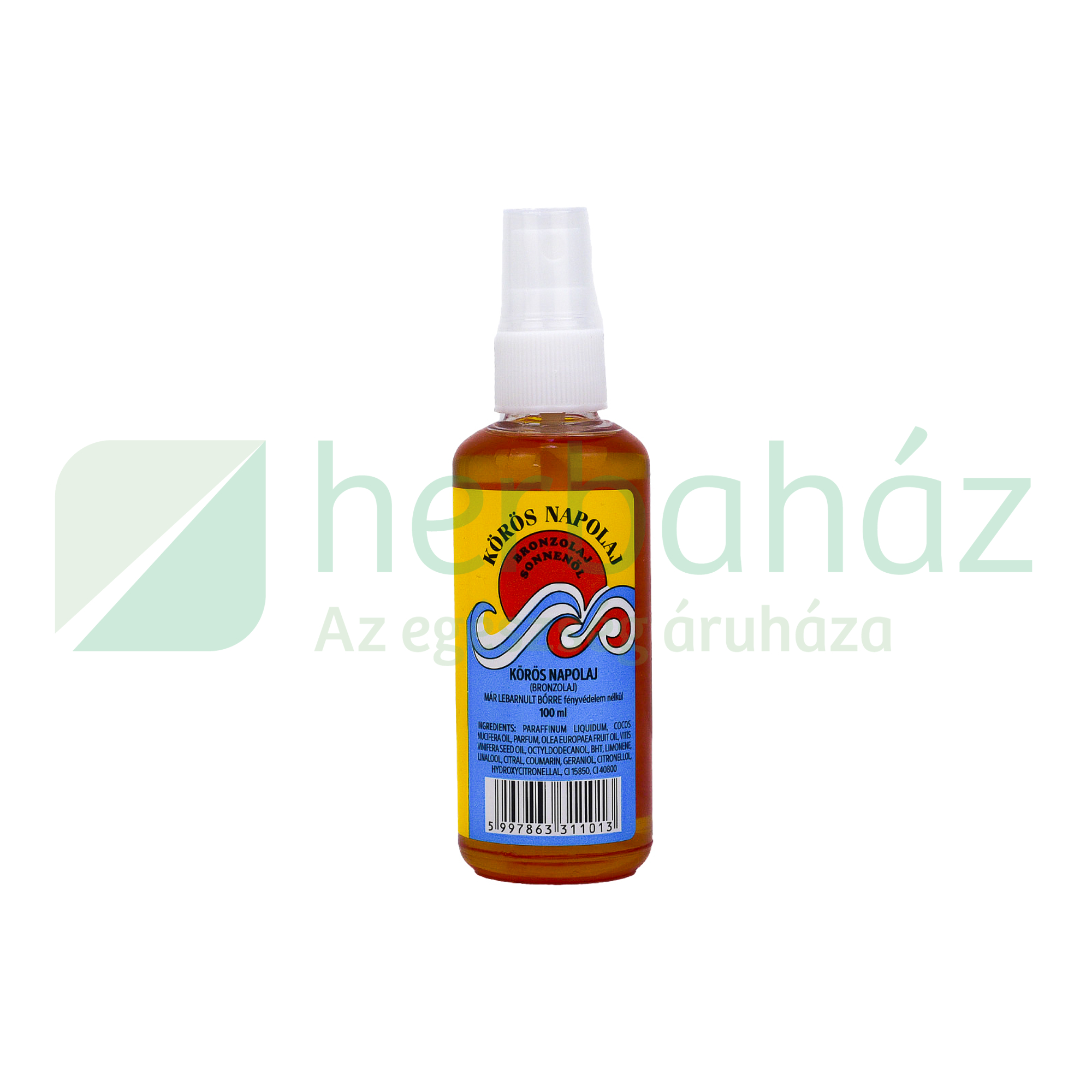 KÖRÖS BRONZOLAJ SPRAY 100ML