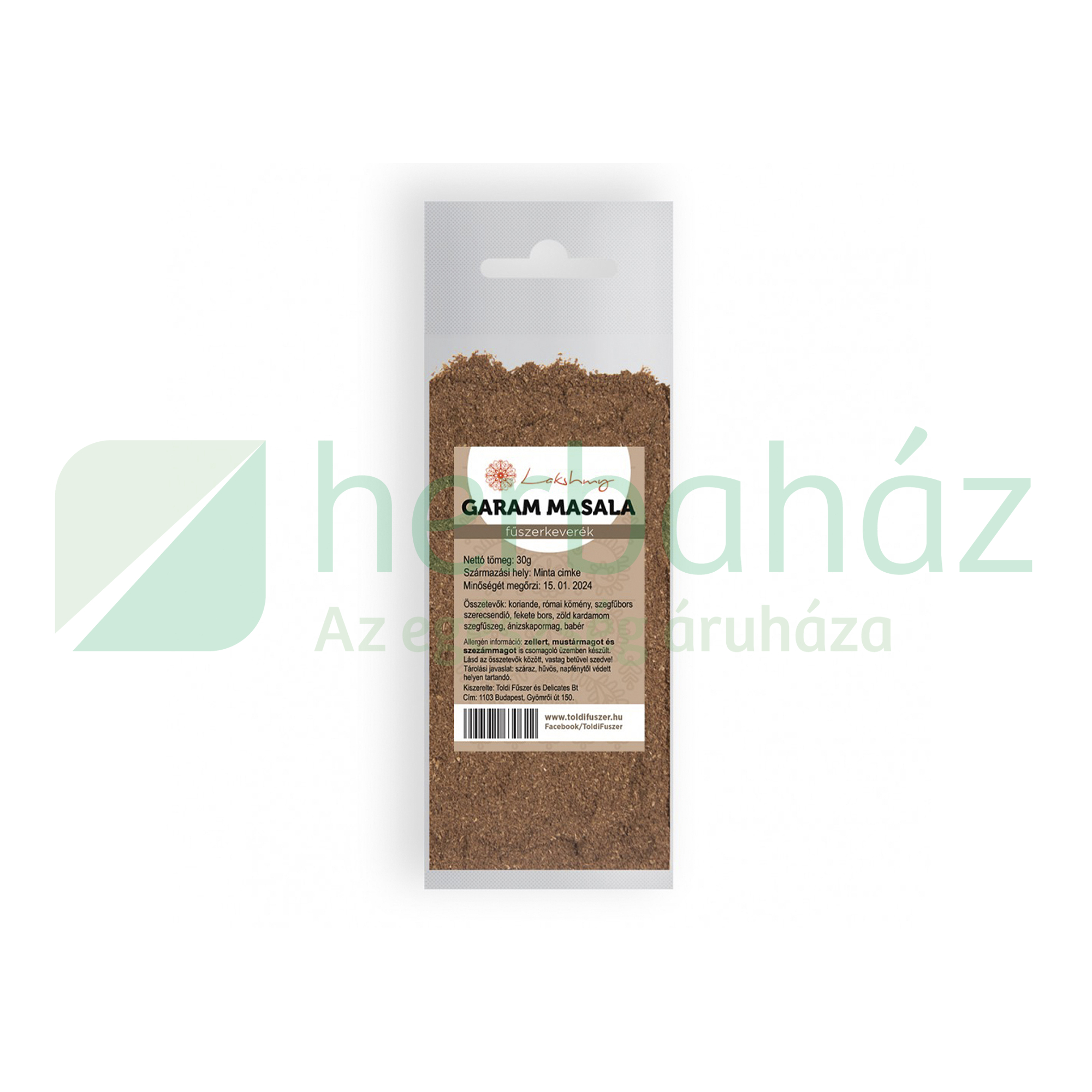 LAKSHMY GARAM MASALA FŰSZERKEVERÉK 30G /TOLDI/