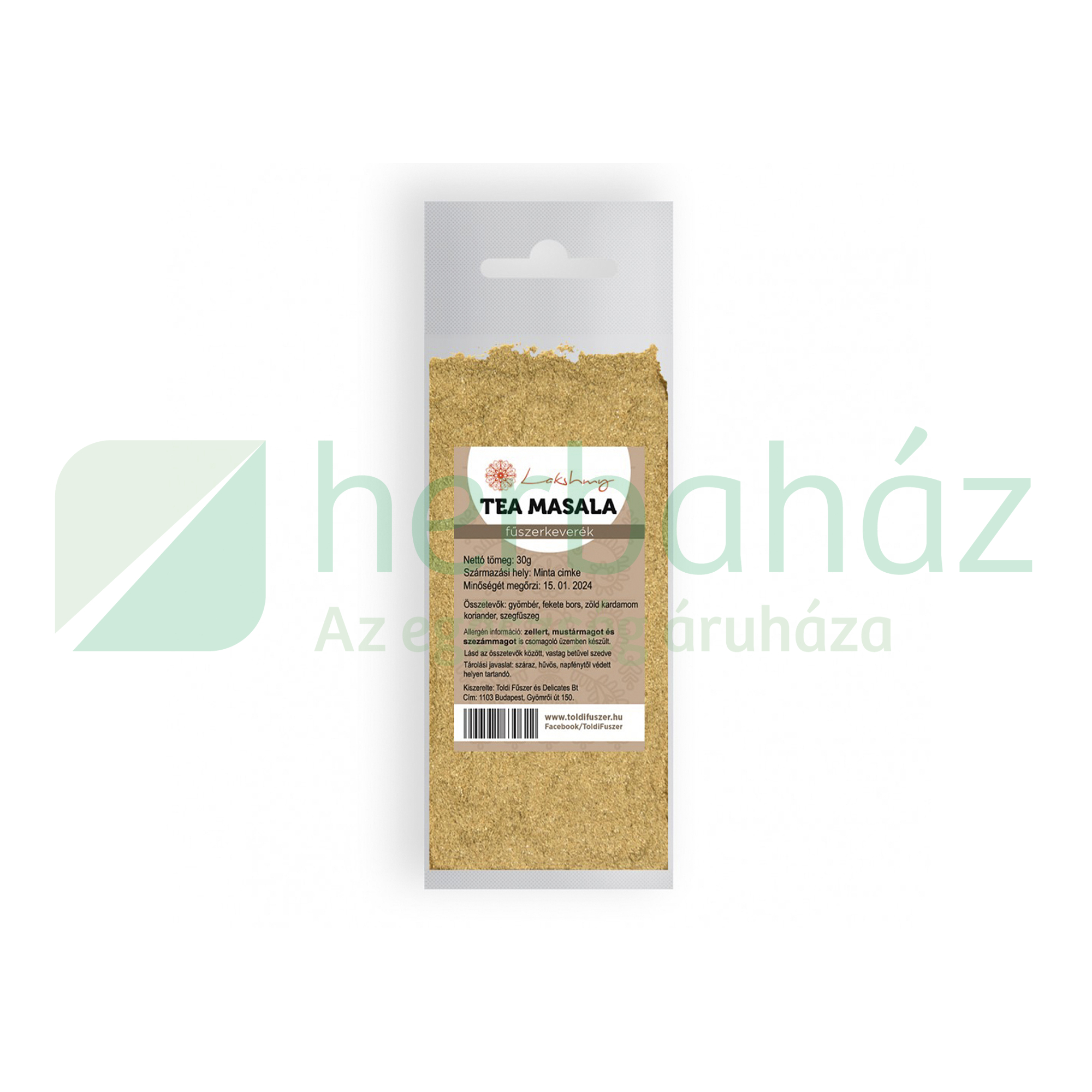 LAKSHMY TEA MASALA /TEA/ FŰSZERKEVERÉK 20G /TOLDI/