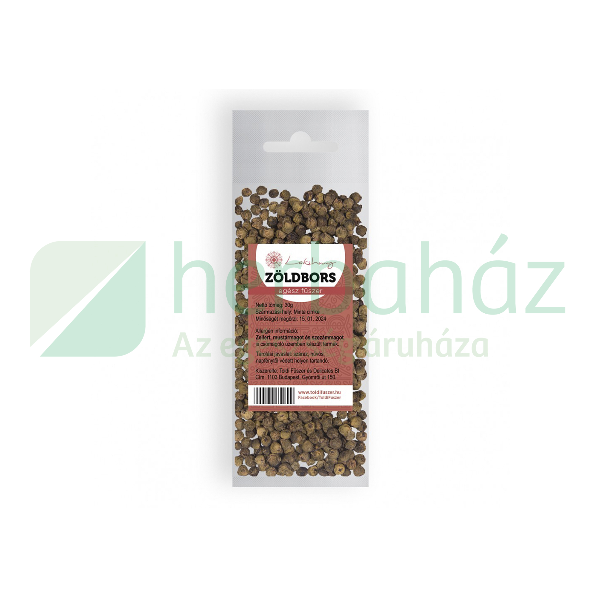 LAKSHMY ZÖLDBORS 30G /TOLDI/