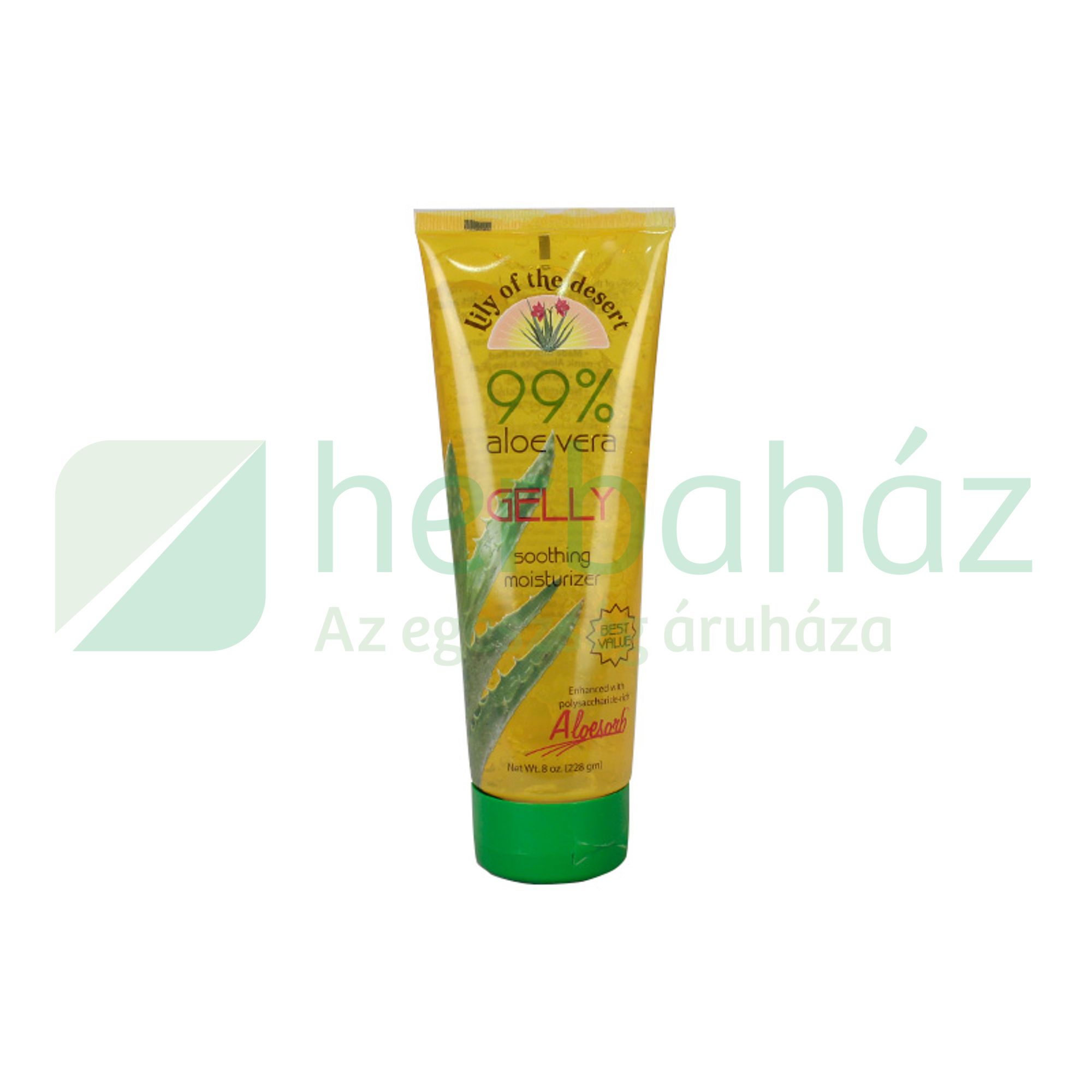 LILY ALOE VERA ZSELÉ 99% TUBUSOS 228G