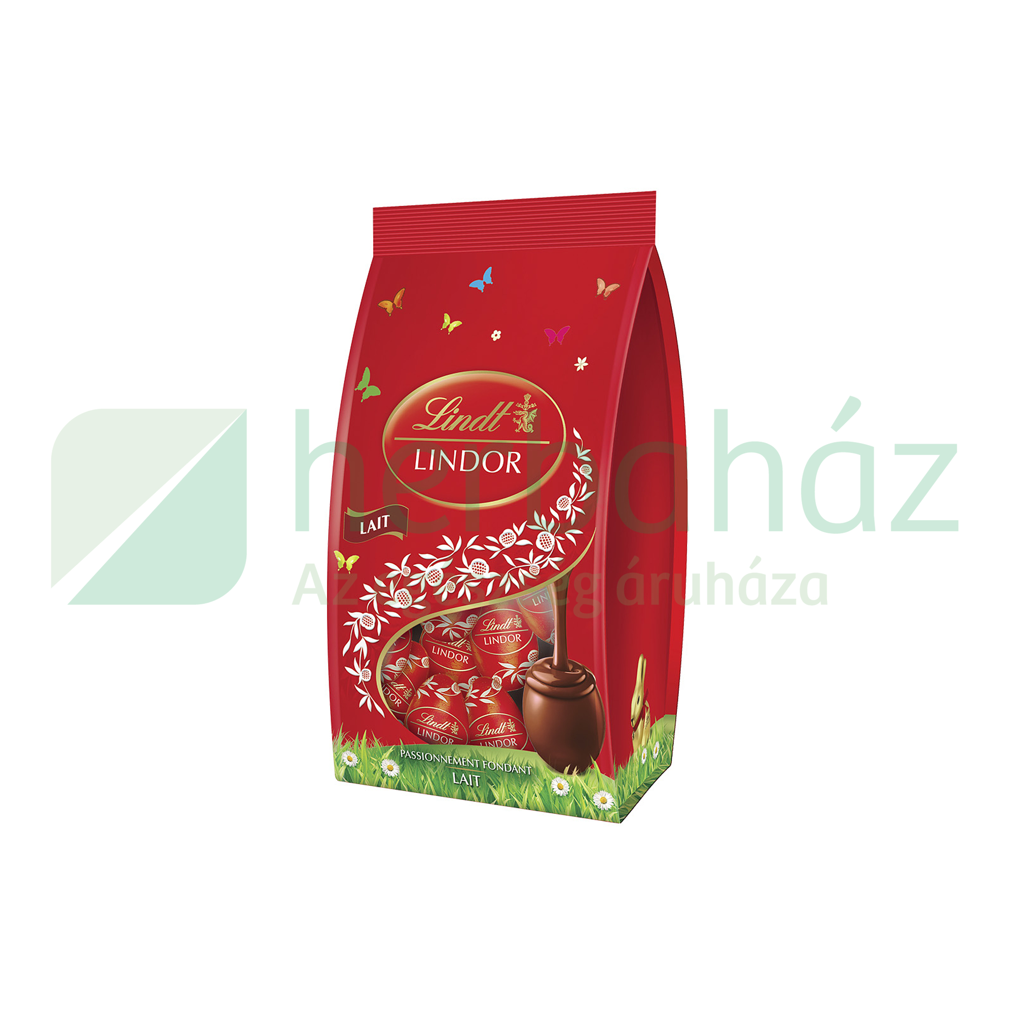 LINDT LINDOR TEJCSOKOLÁDÉ KIS TOJÁSOK TASAKBAN 180G