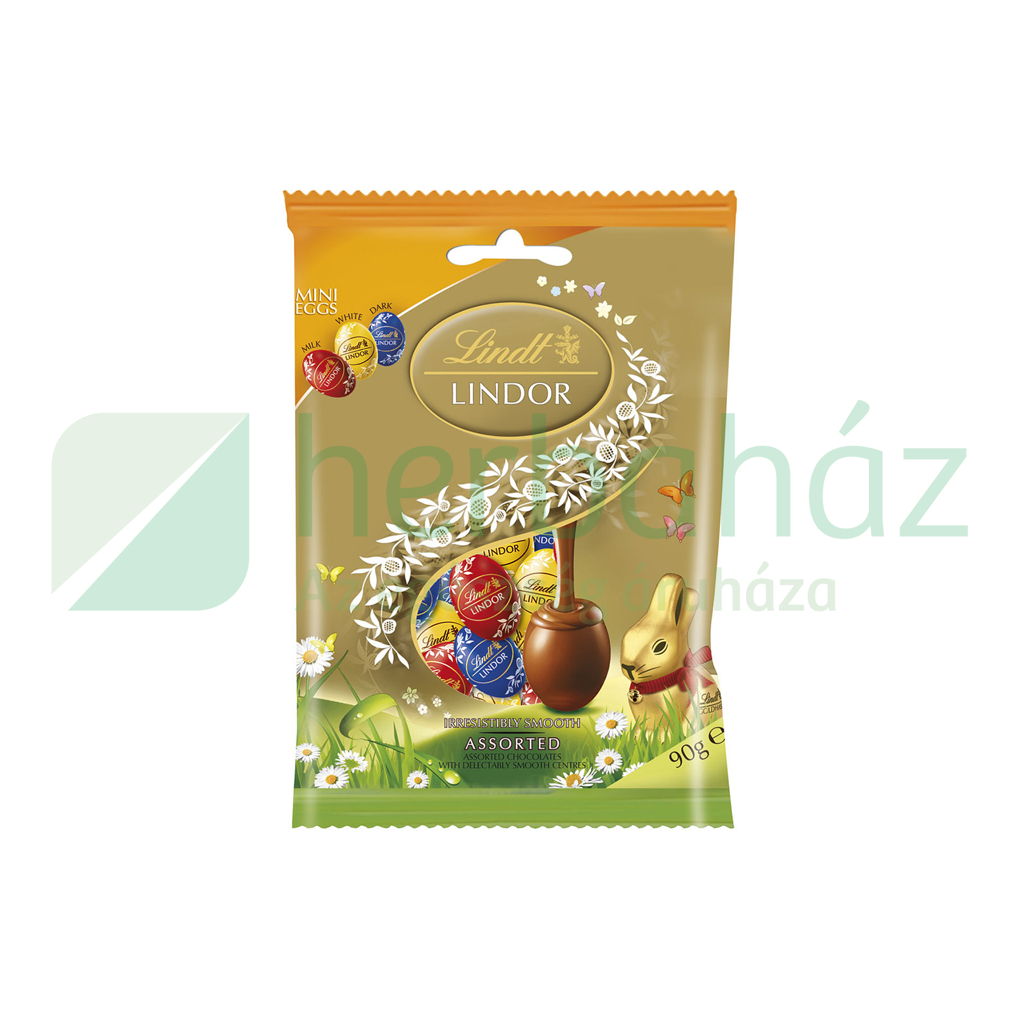 LINDT LINDOR VÁLOGATOTT MINI TOJÁSOK 90G
