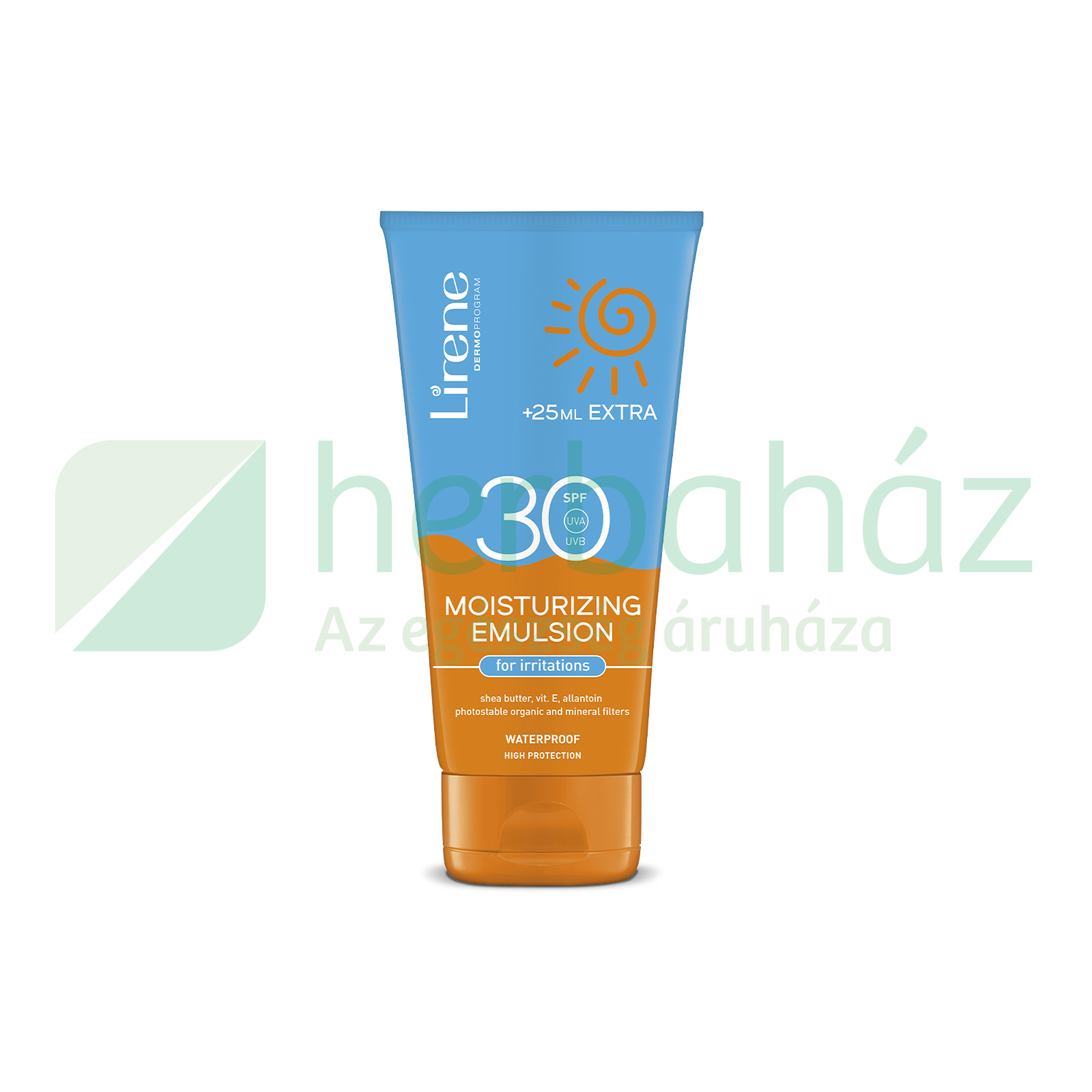 LIRENE HIDRATÁLÓ EMULZIÓ SPF30 VÍZÁLLÓ 175ML