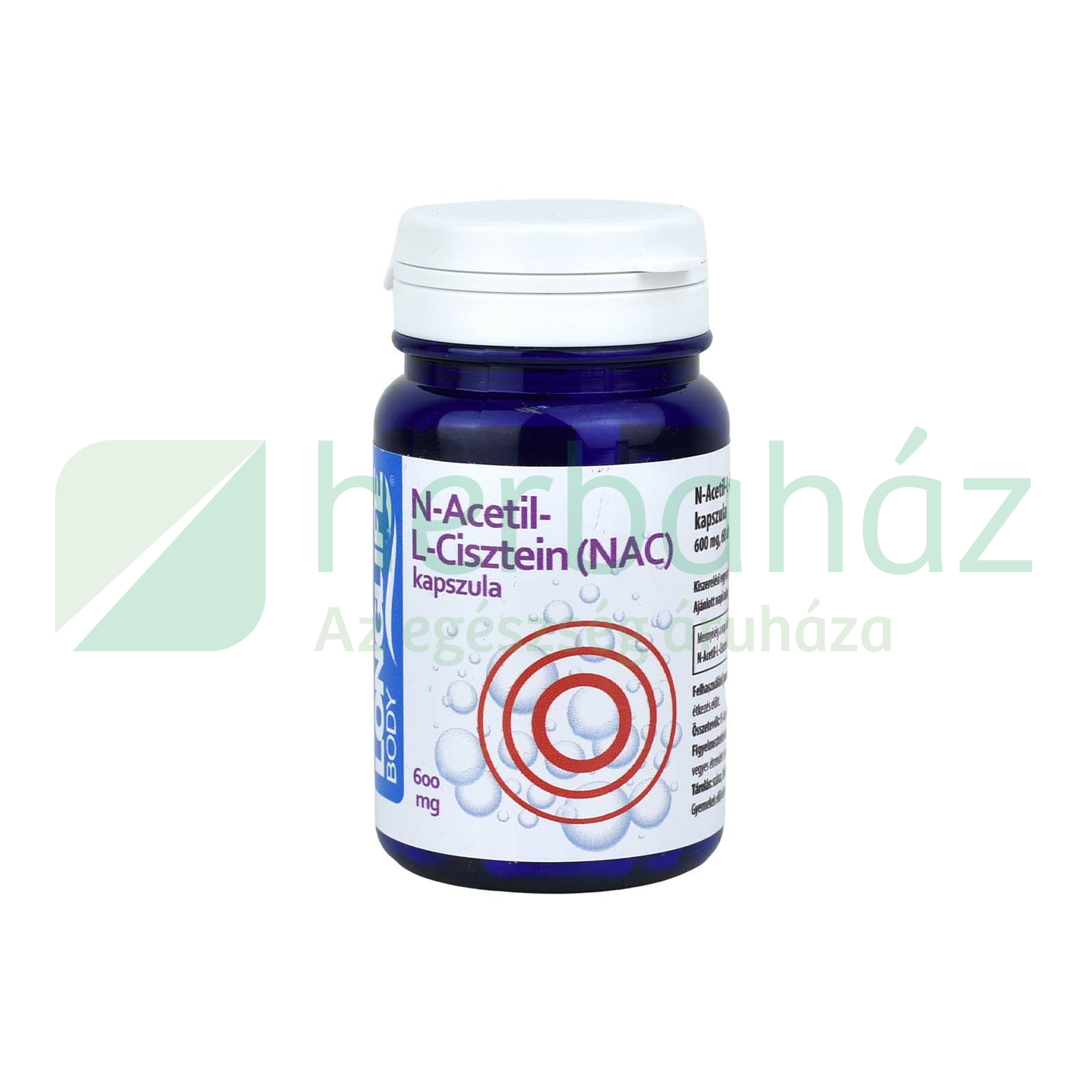 LONGLIFE N-ACETIL-L-CISZTEIN (NAC) KAPSZULA 60DB