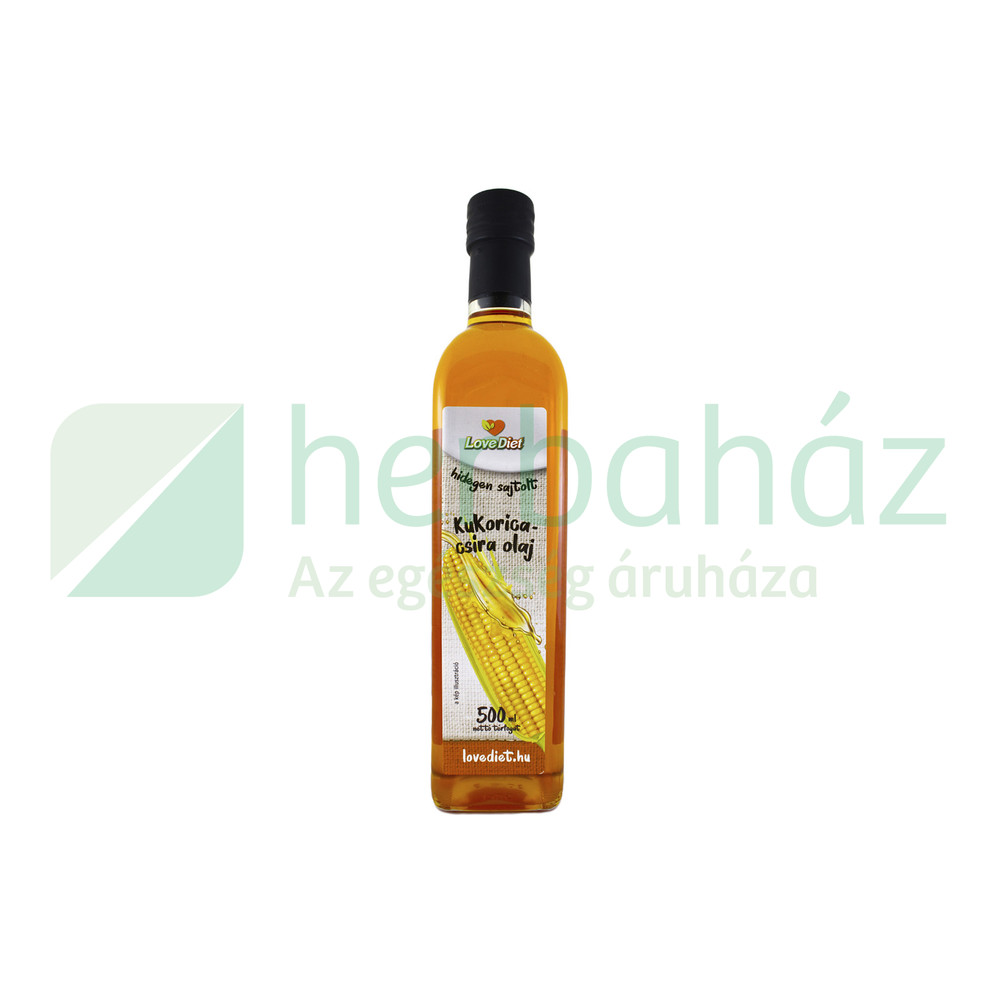 LOVE DIET HIDEGEN SAJTOLT KUKORICACSÍRA OLAJ 500ML