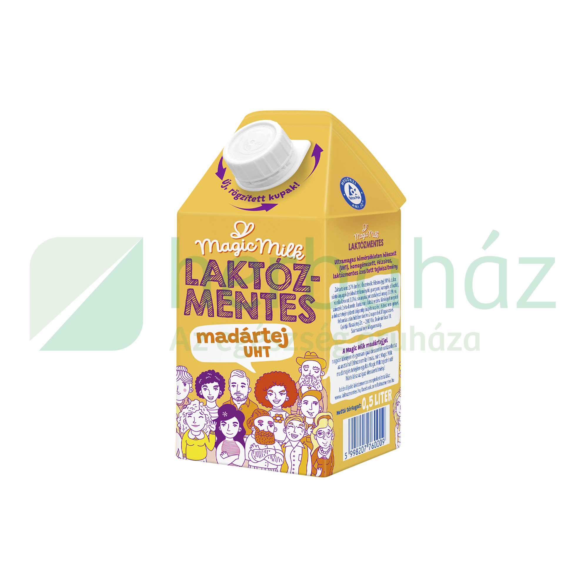 MAGIC MILK LAKTÓZMENTES MADÁRTEJ 500ML