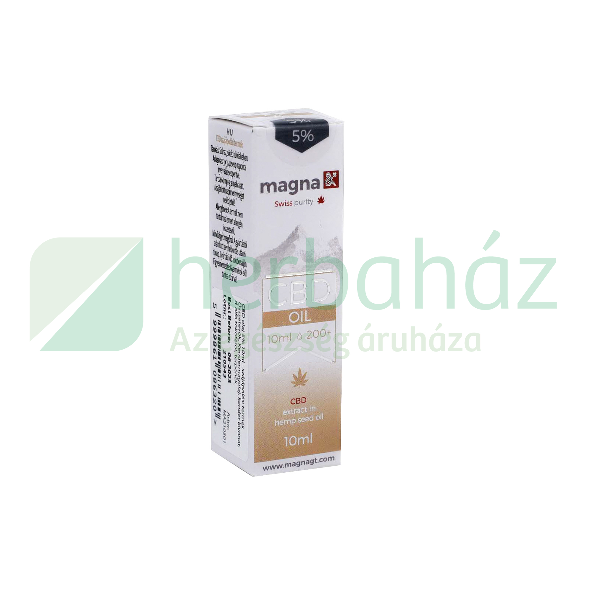 MAGNA CBD OLAJ 5% (KENDERMAGOLAJ) 10ML