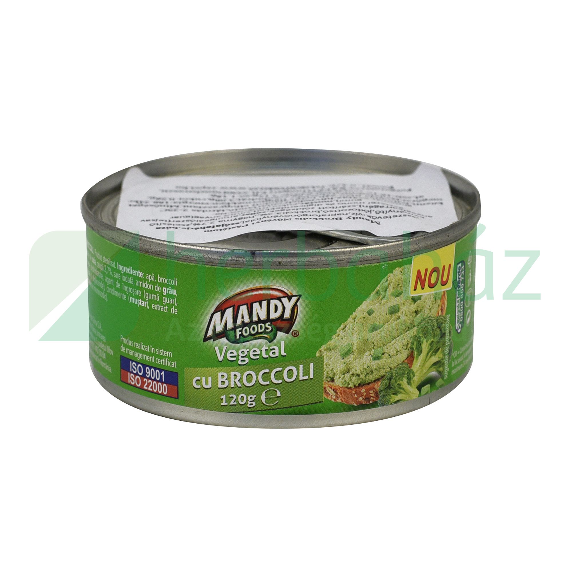 MANDY BROKKOLIS NÖVÉNYI PÁSTÉTOM 120G