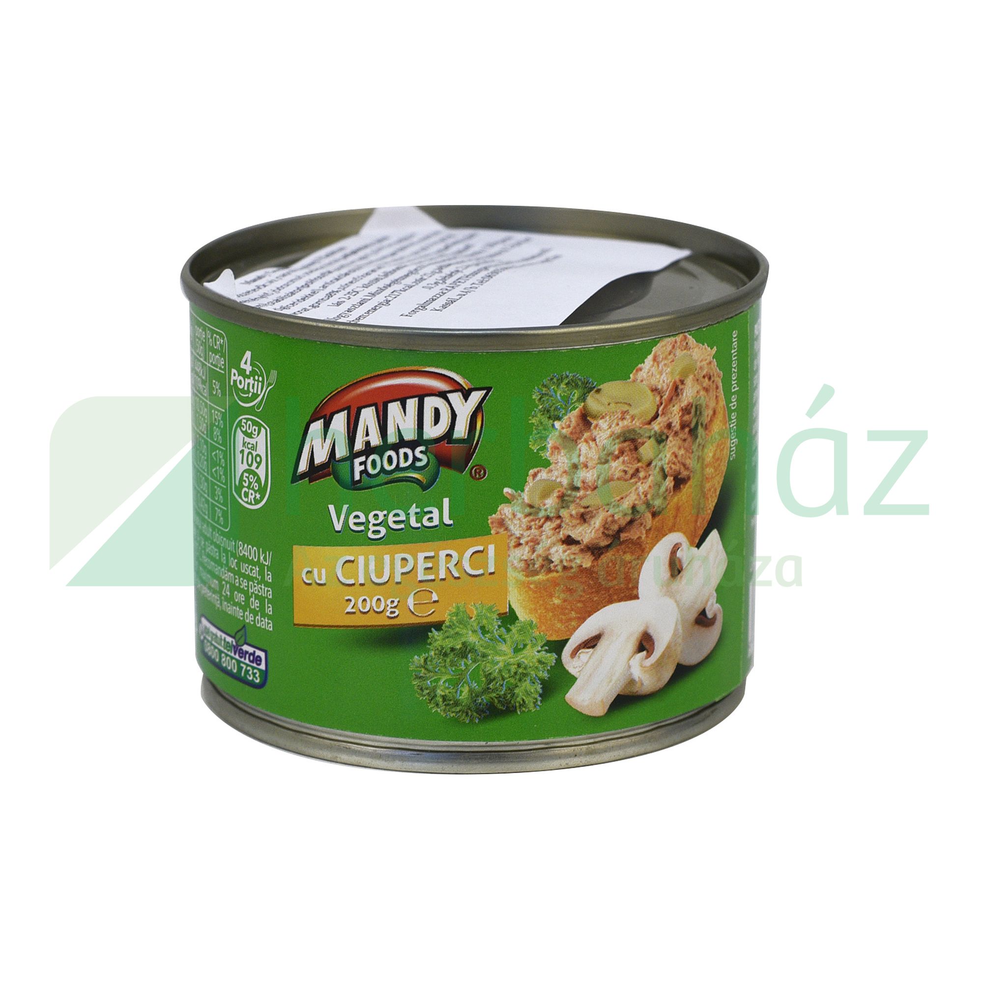 MANDY GOMBÁS NÖVÉNYI PÁSTÉTOM 200G