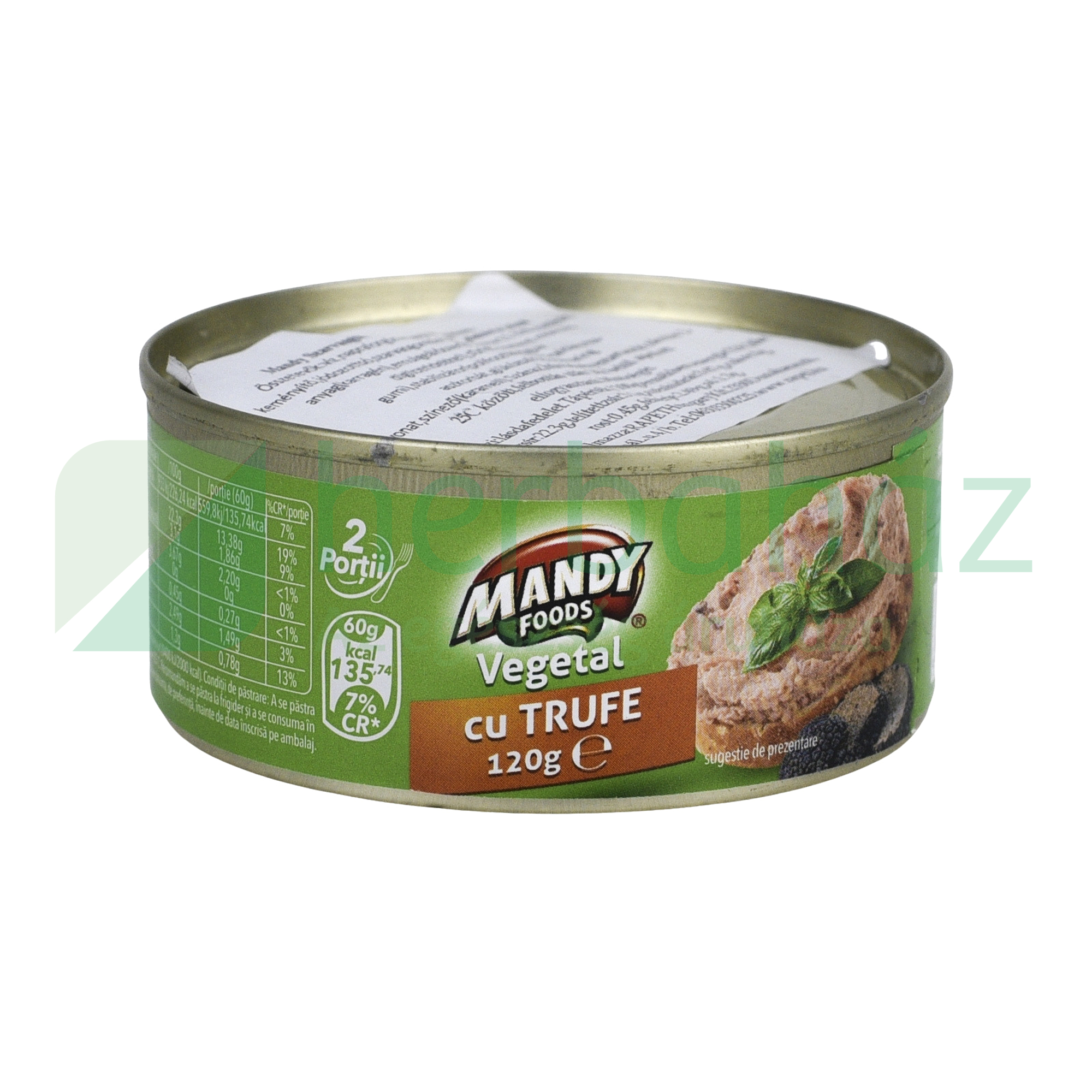 MANDY NÖVÉNYI PÁSTÉTOM SZARVASGOMBÁS 120G